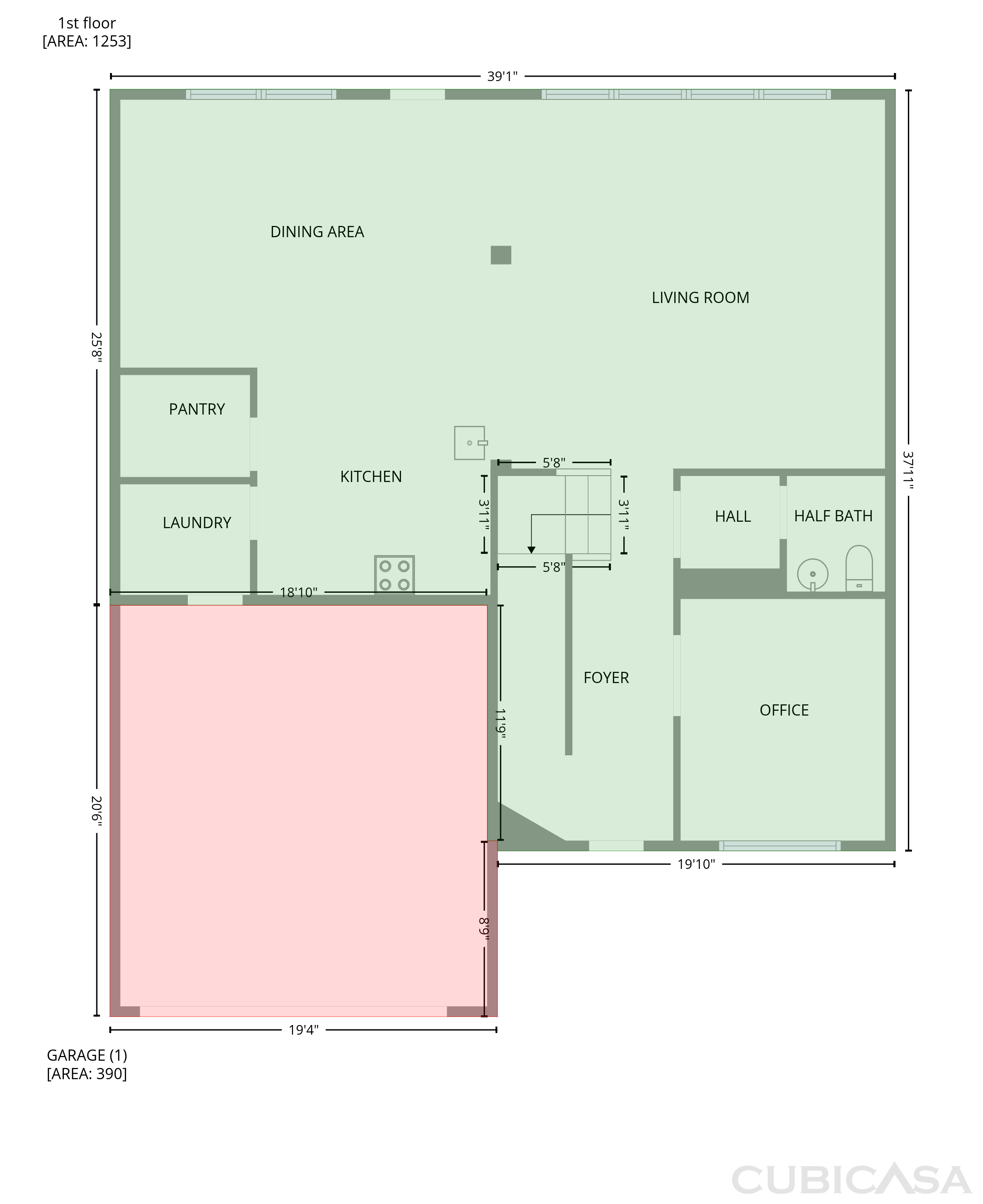 Main Floor of 142 Snow Owl Holw, Buda, TX