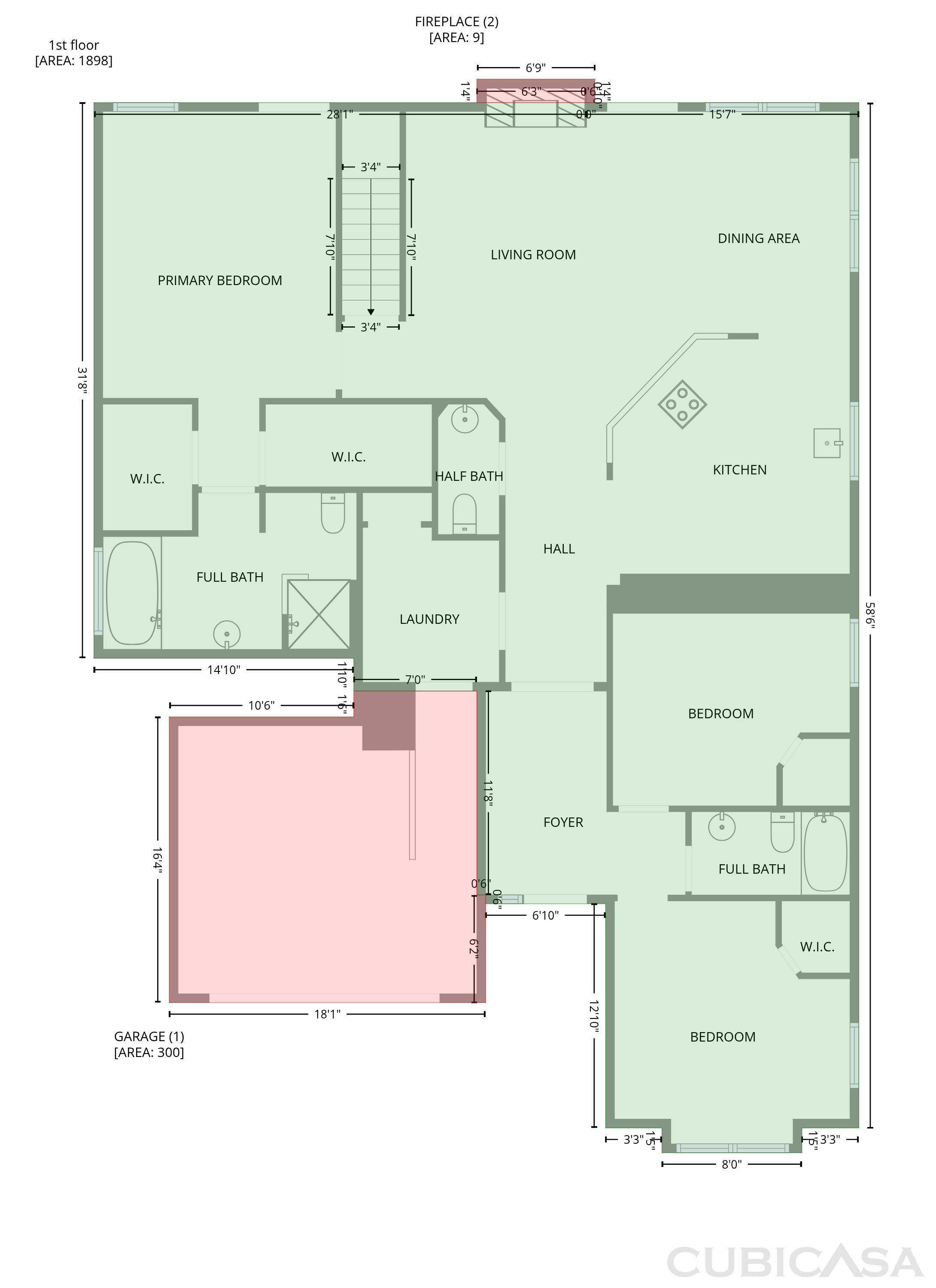 Second Floor of 8016 Stonegate Dr, Cincinnati, OH