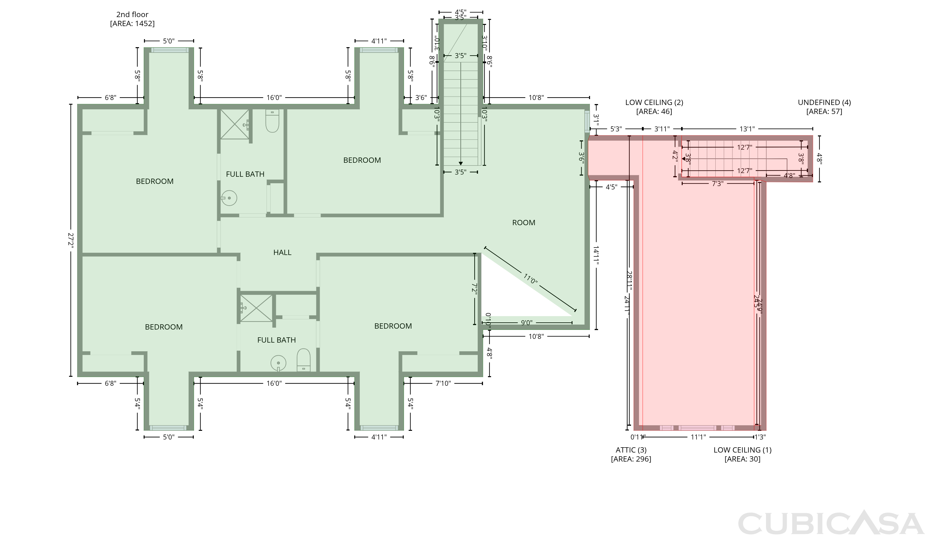 Second Floor of 134 Springway Dr, Kannapolis, NC