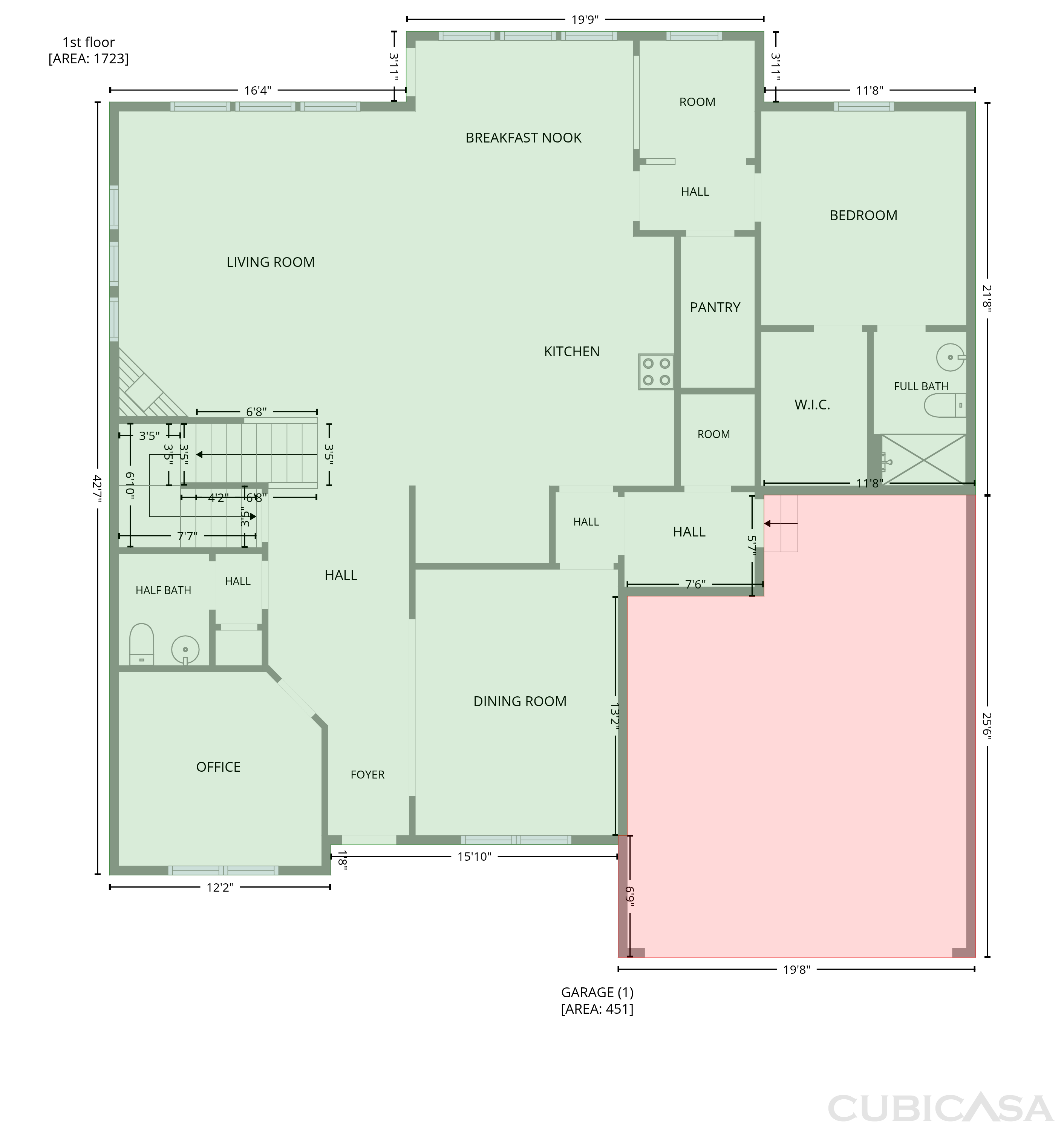 Second Floor of 324 Silver Fox Way, Delaware, OH