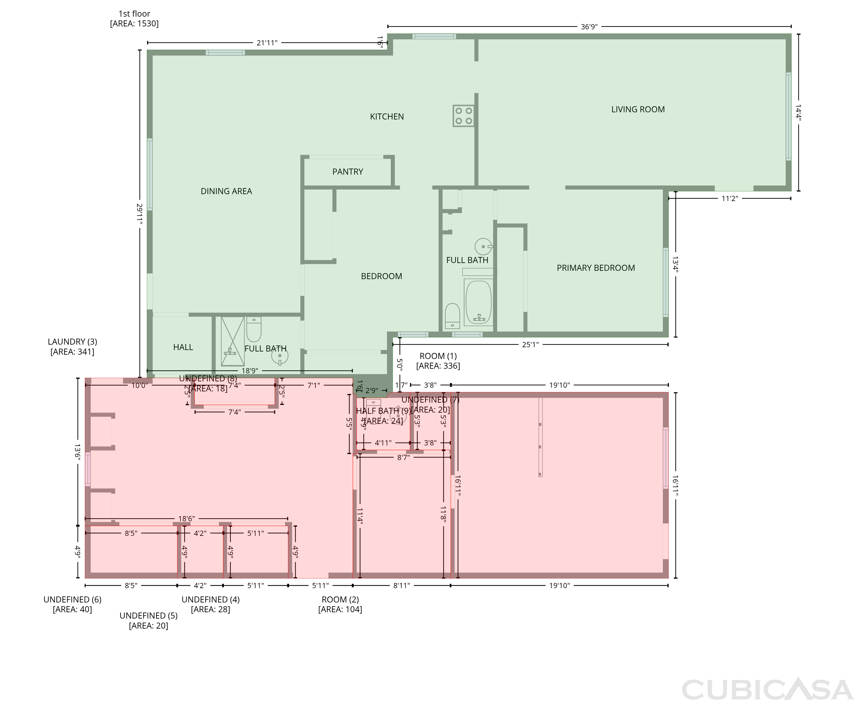 Main Floor of 421 N 3rd St, Jacksboro, TX