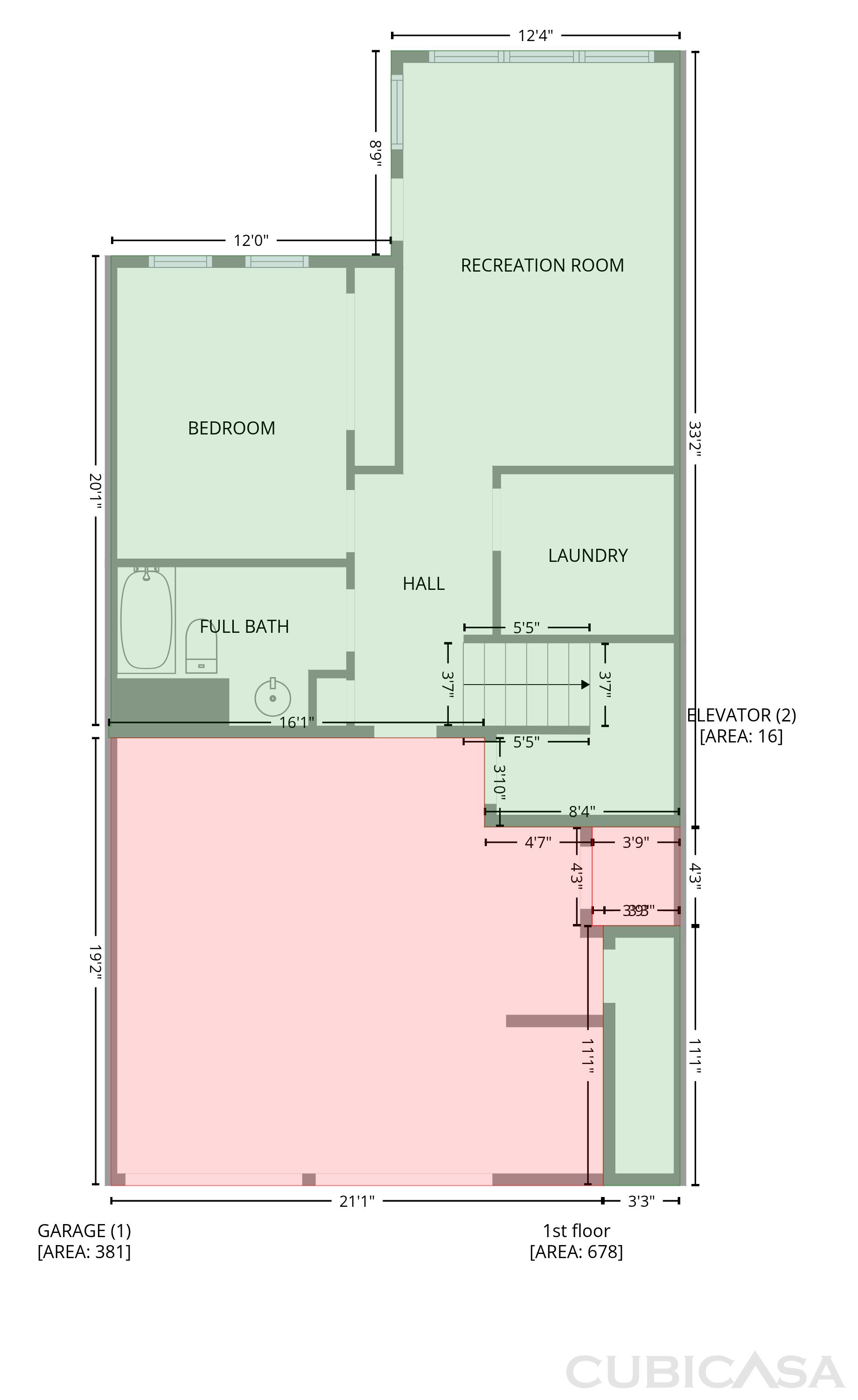 Main Floor of 1659 Woodwalk Strm SE, Atlanta, GA