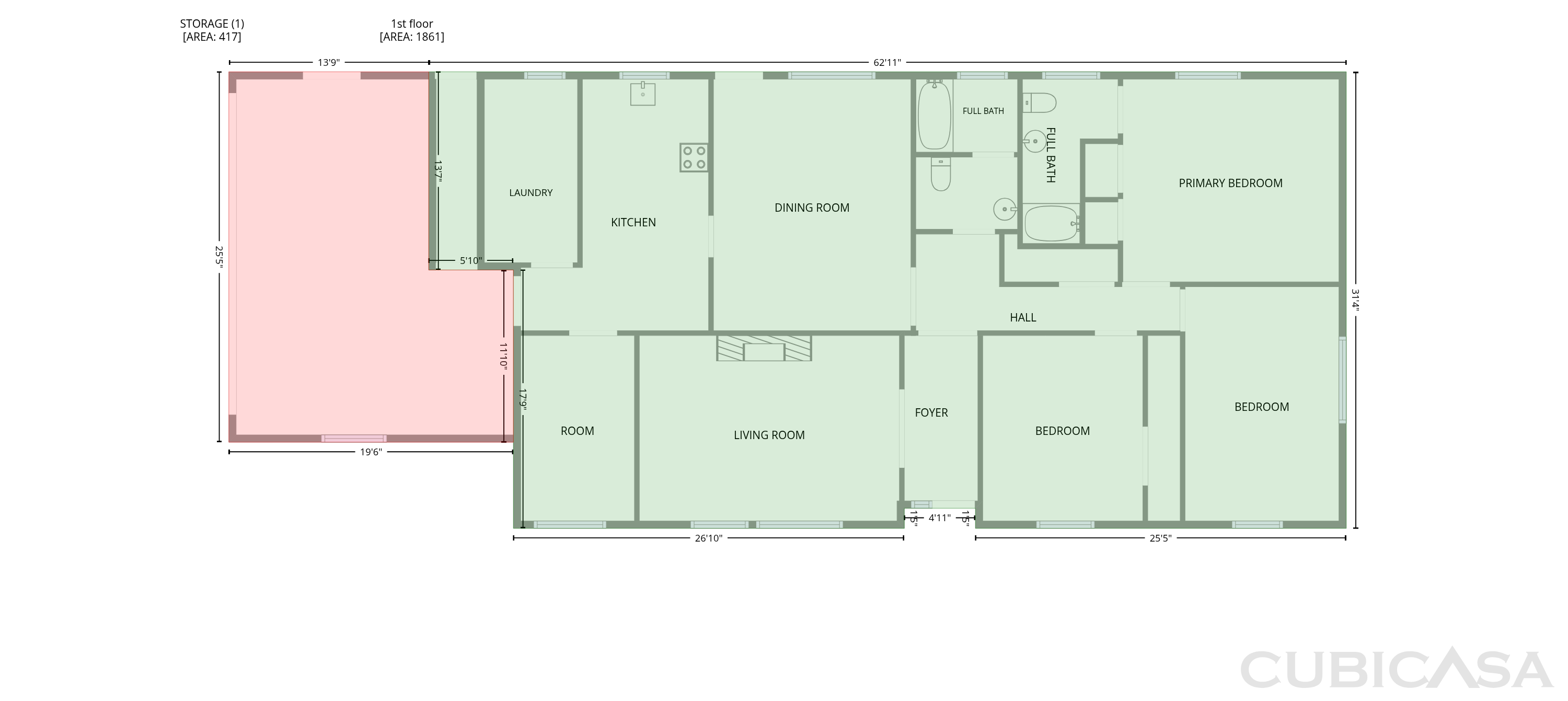 Main Floor of 1524 Mt Holly Huntersville Rd, Charlotte, NC