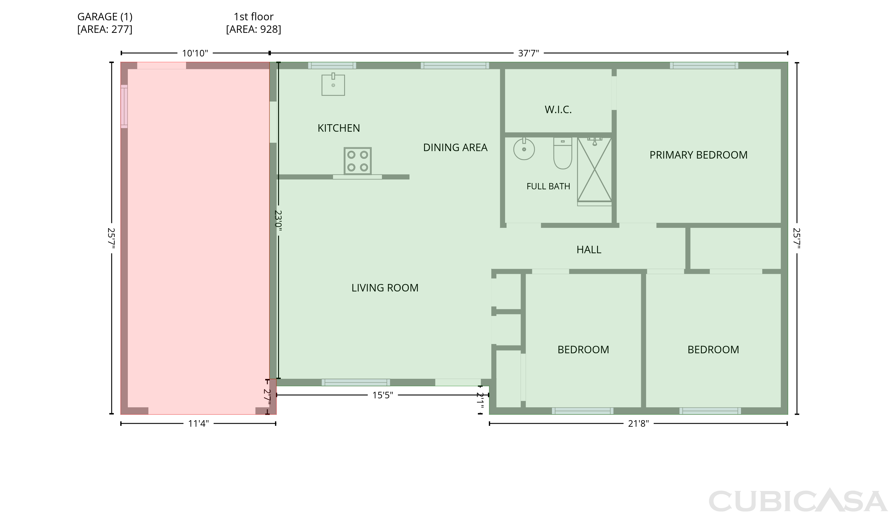 Main Floor of 10784 Liscard Rd S, Jacksonville, FL