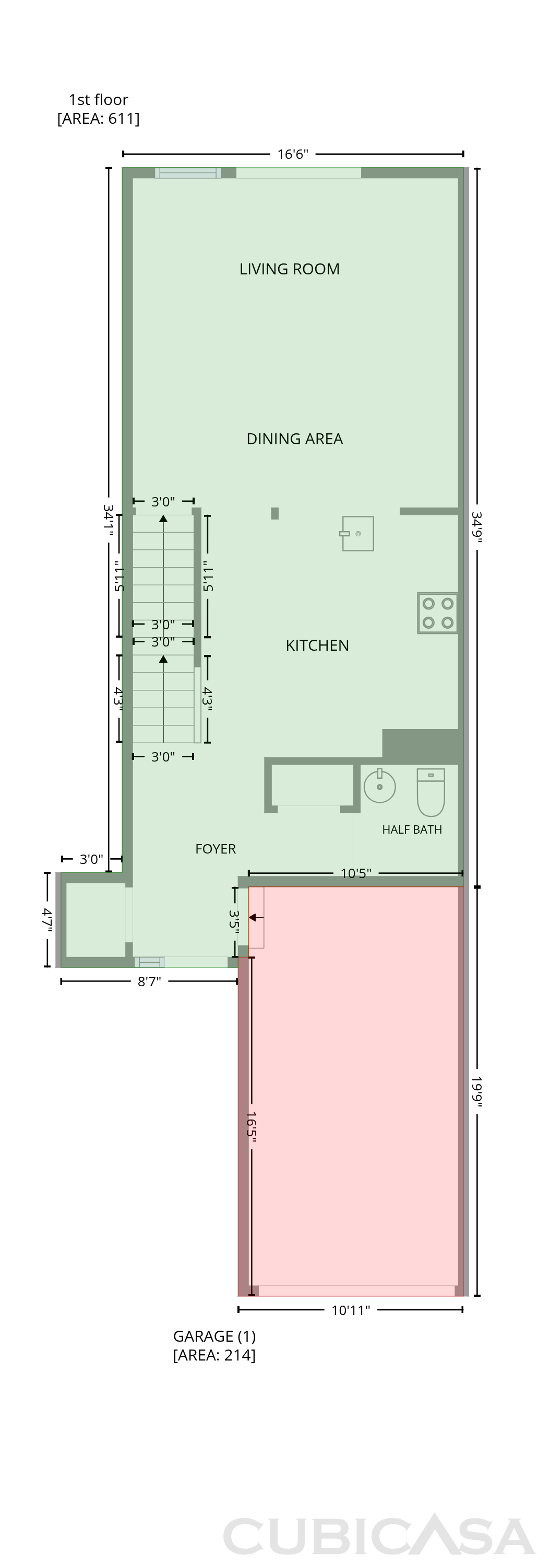 Second Floor of 524 Jennifer Cir, Mundelein, IL