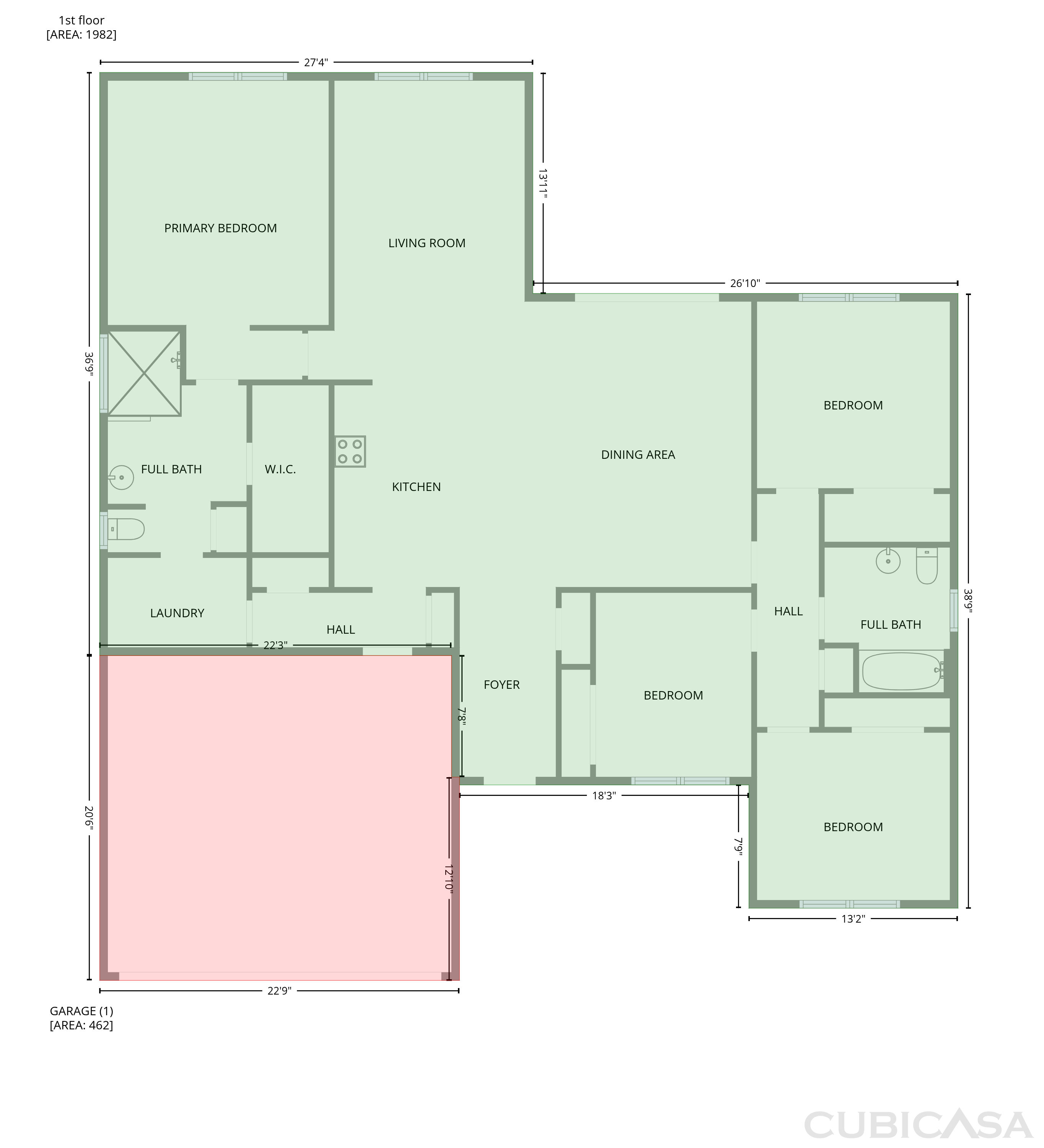 Main Floor of 5315 SE 91st St, Ocala, FL