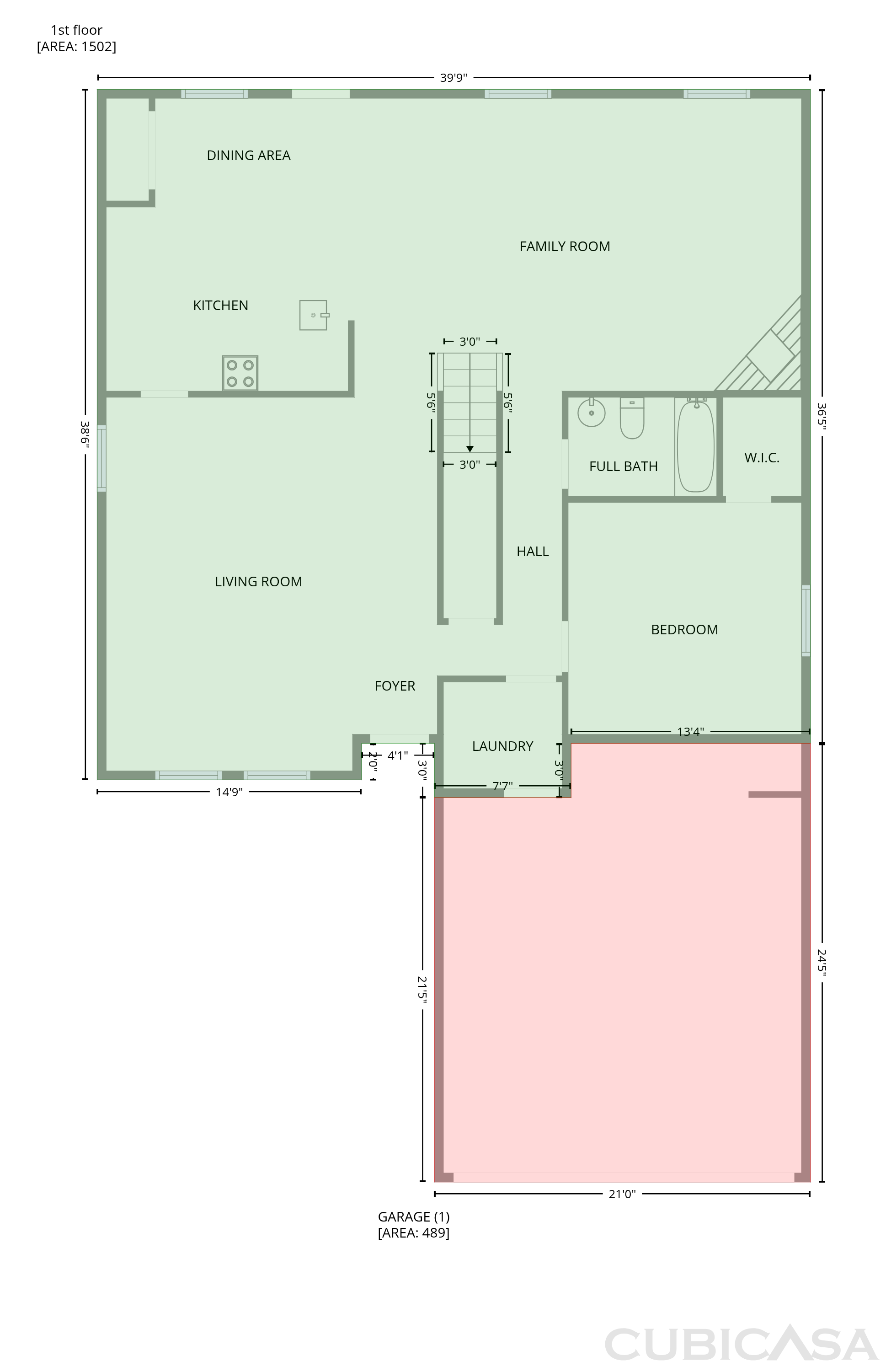 Main Floor of 2017 Sweet Bay Dr, Villa Rica, GA