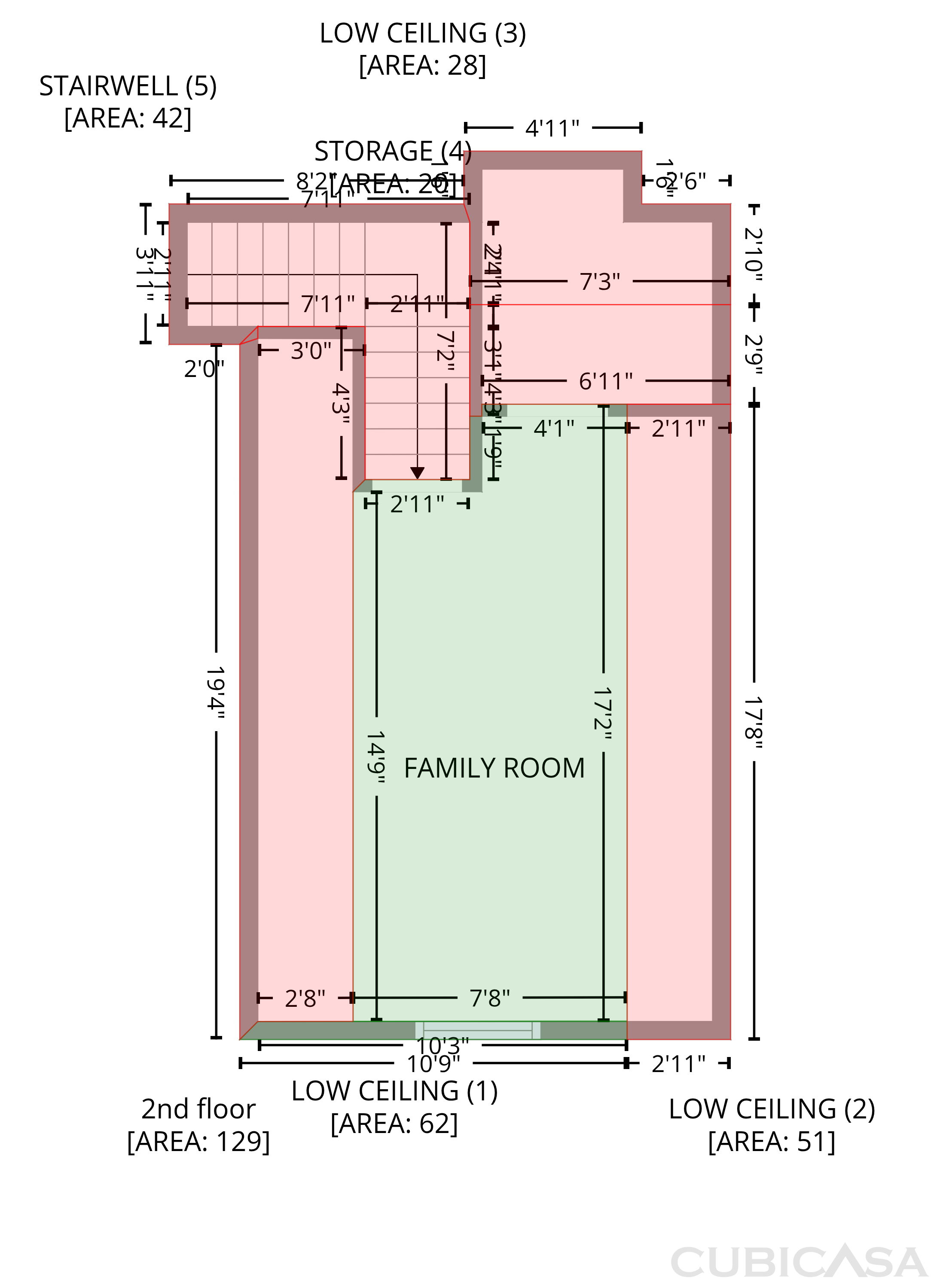 Second Floor of 157 Alpine Rd, Summerville, SC