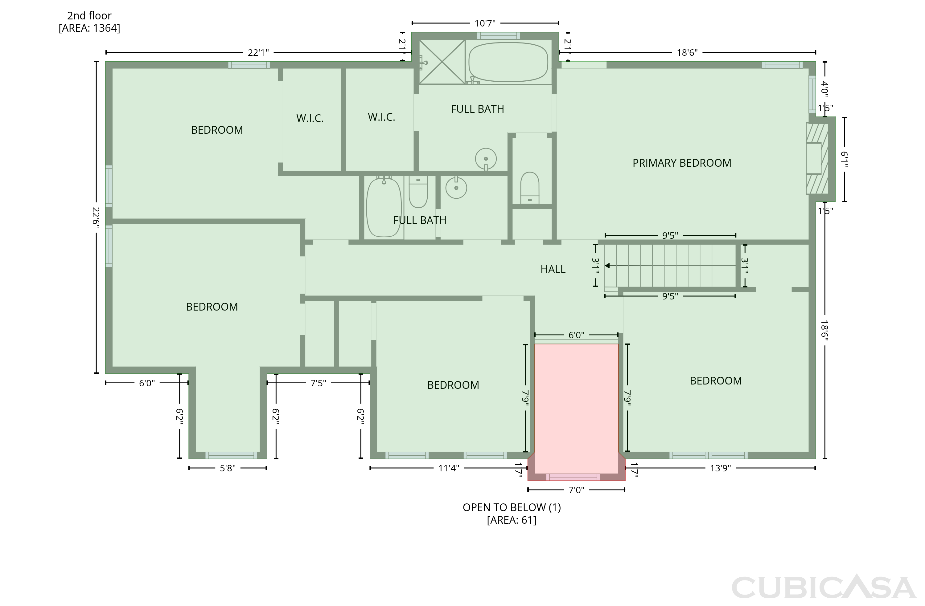 Second Floor of 4141 Stillwater Pt, Ellenwood, GA