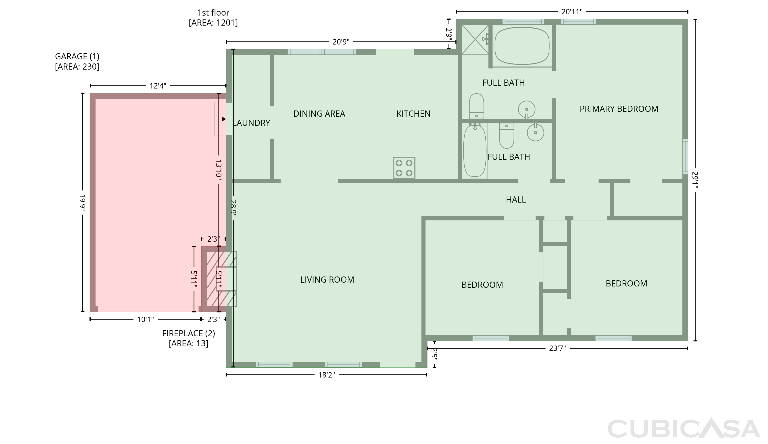 Main Floor of 1019 Davis Mill Rd S, Dallas, GA
