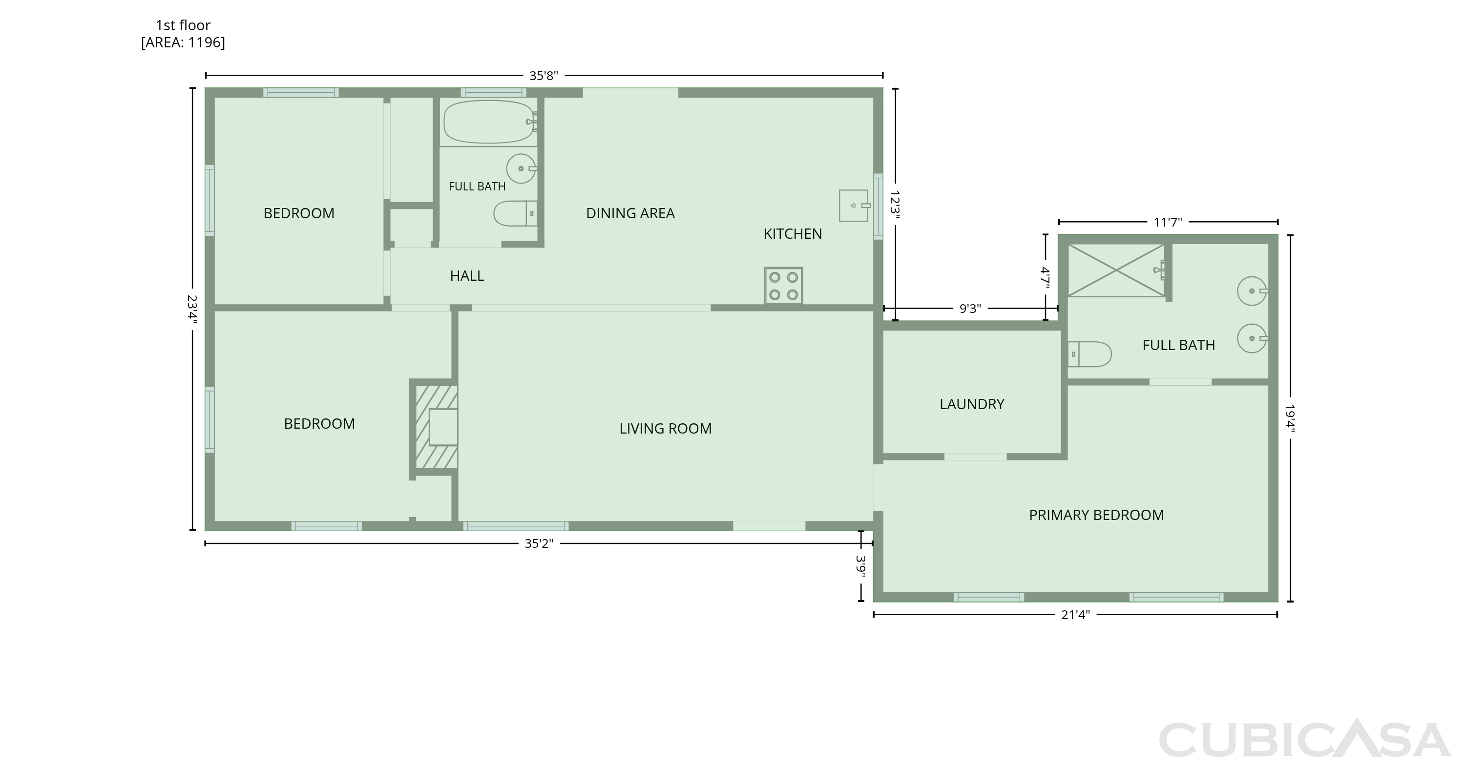 Main Floor of 2242 E Dana Dr, Deltona, FL