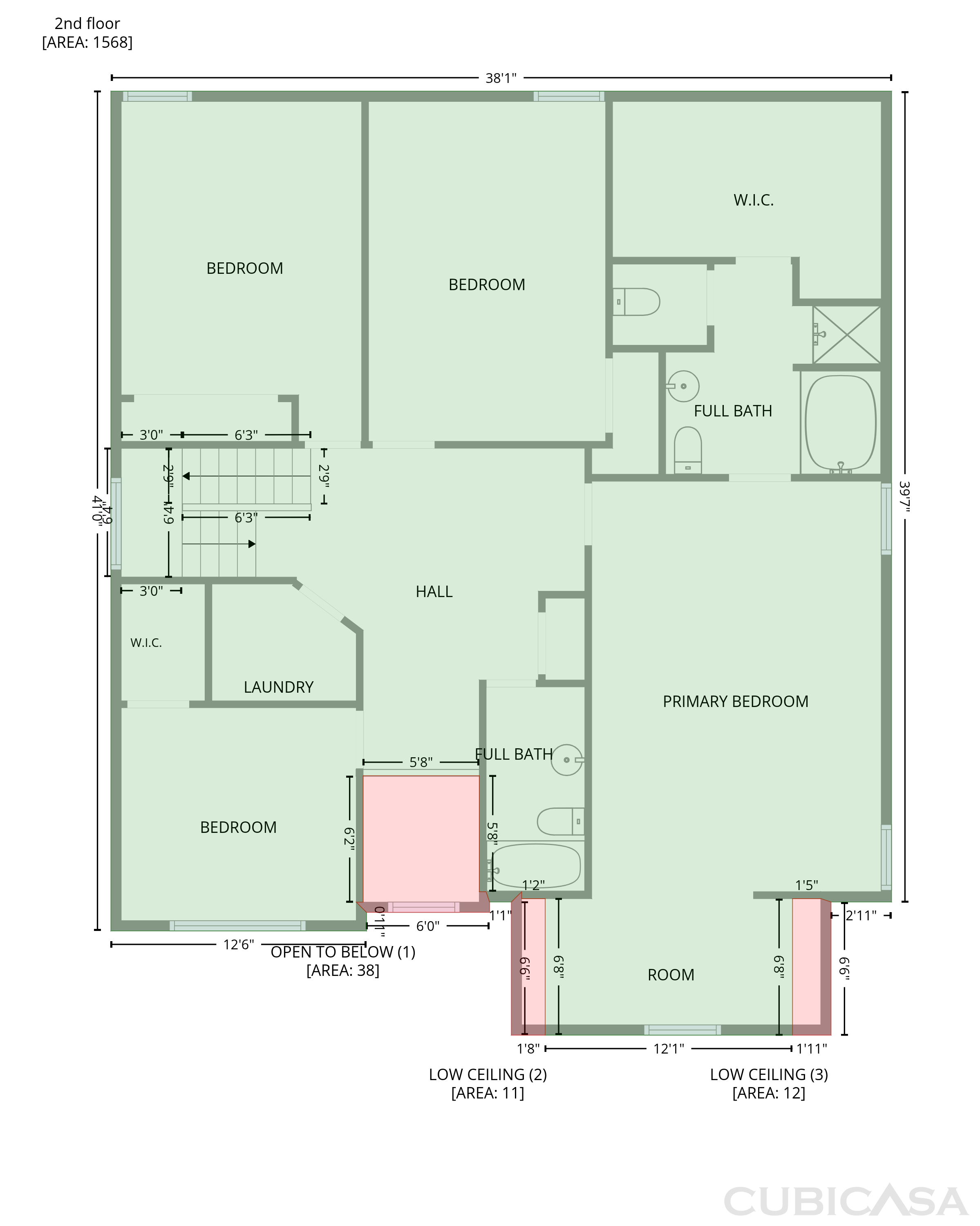 Second Floor of 330 Oxnard Cir SW, Atlanta, GA