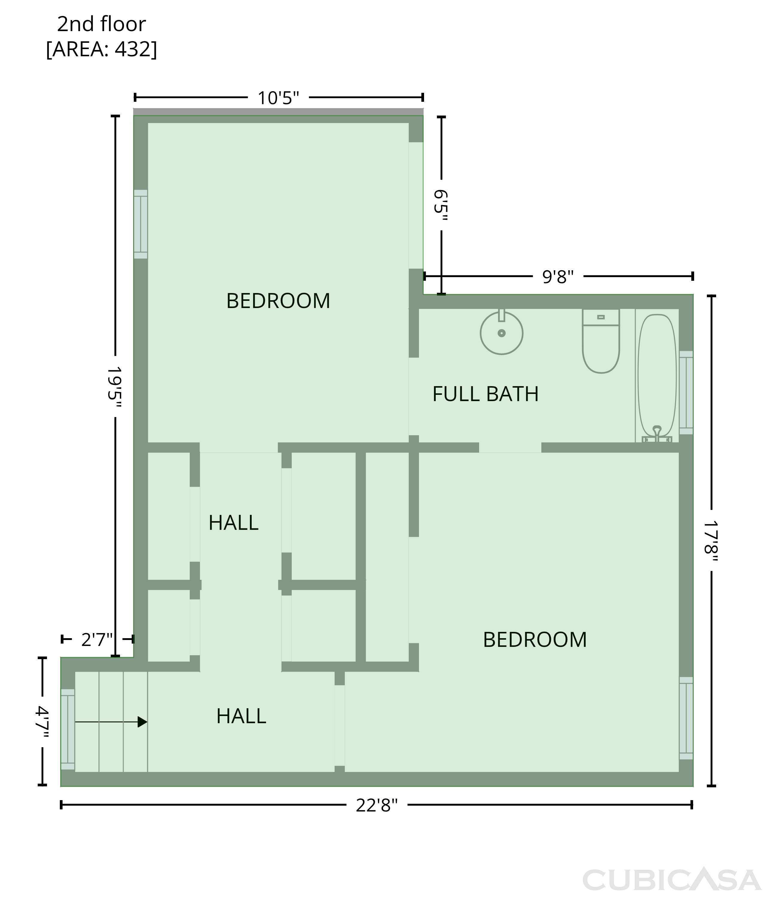 Second Floor of 780 Olympic Cir, Ocoee, FL