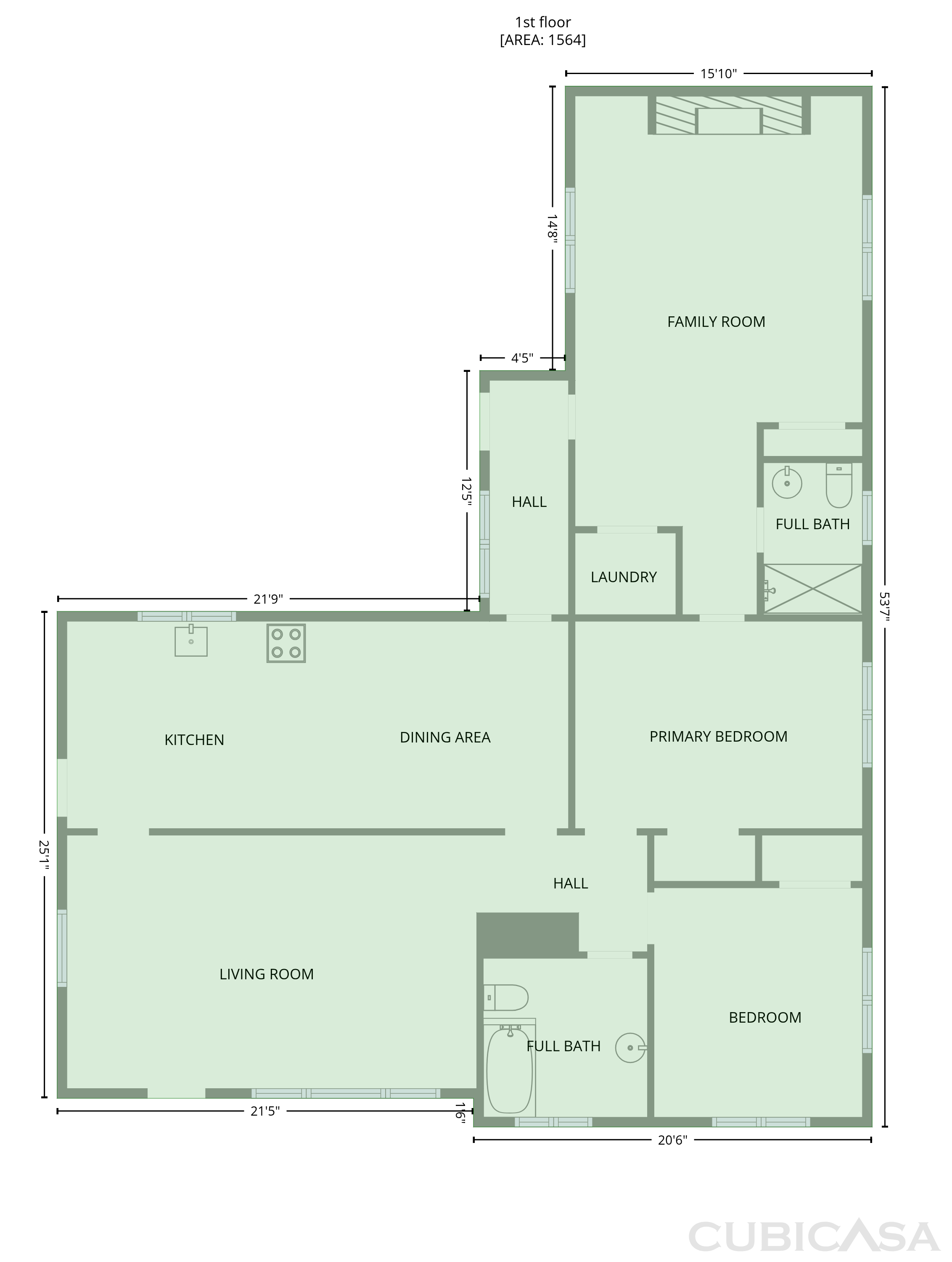 Main Floor of 624 Belview St, Bessemer, AL