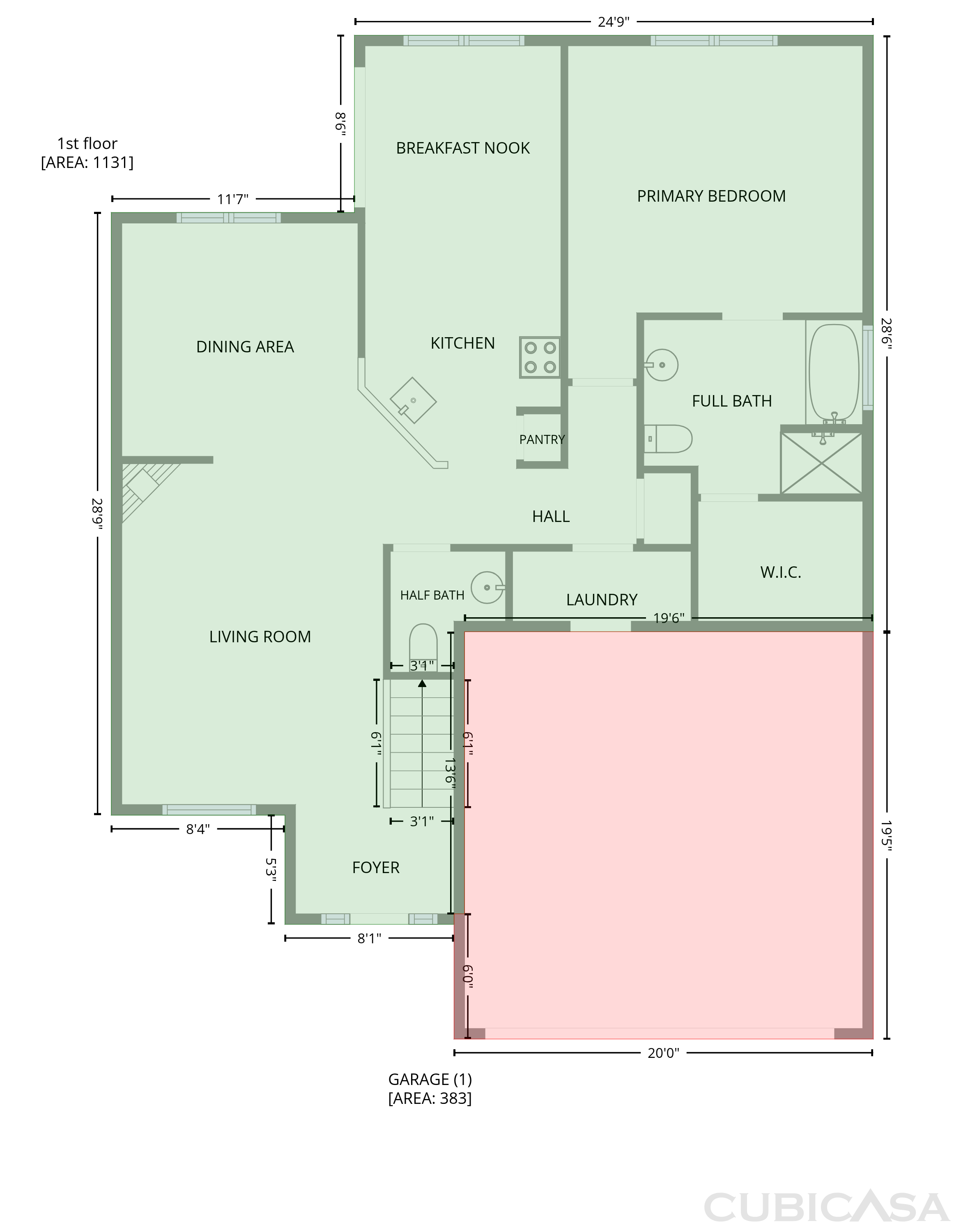 Main Floor of 200 Stillwater Ct, Simpsonville, SC