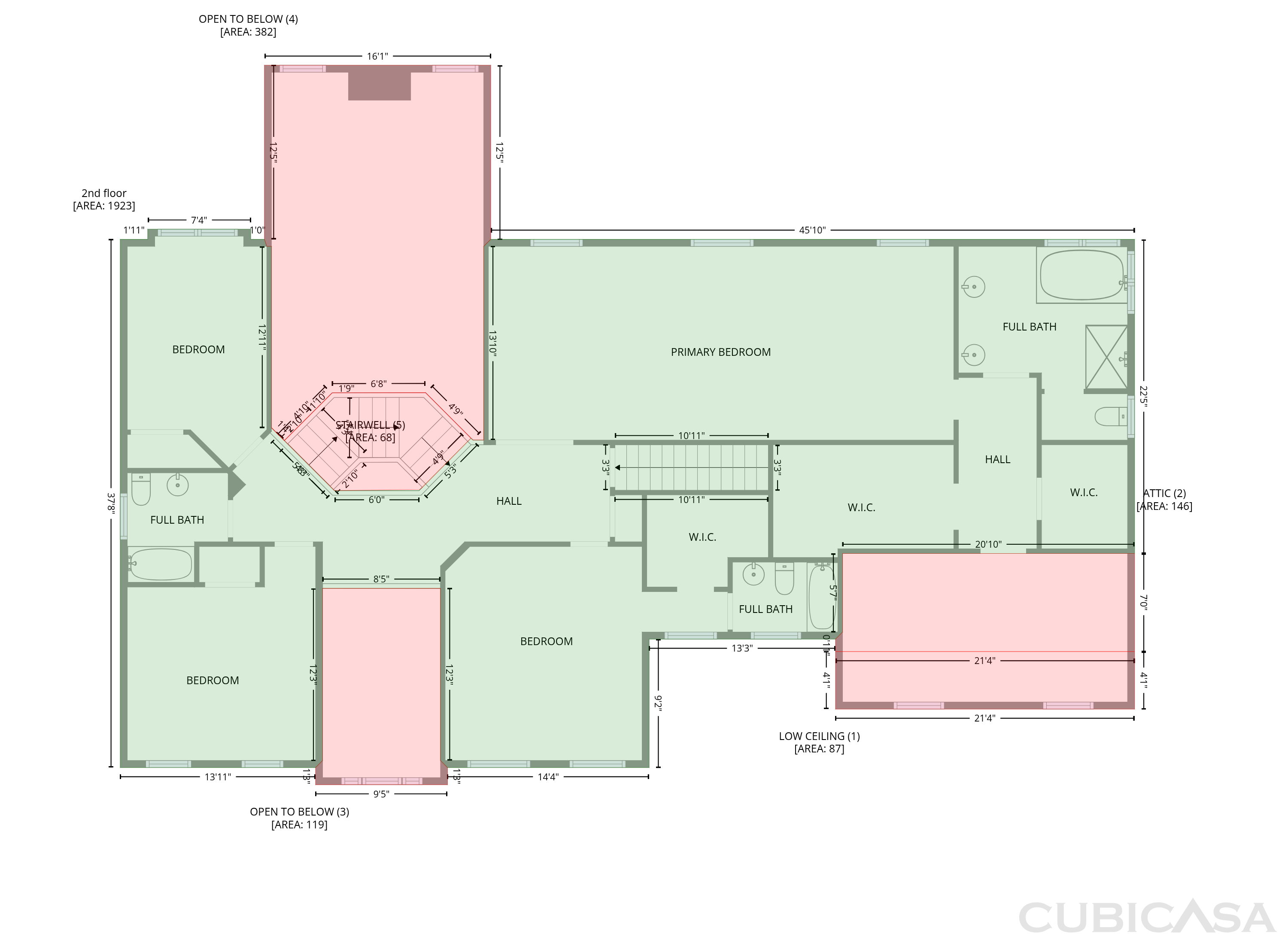 Second Floor of 7791 Newhaven Dr, Oak Ridge, NC