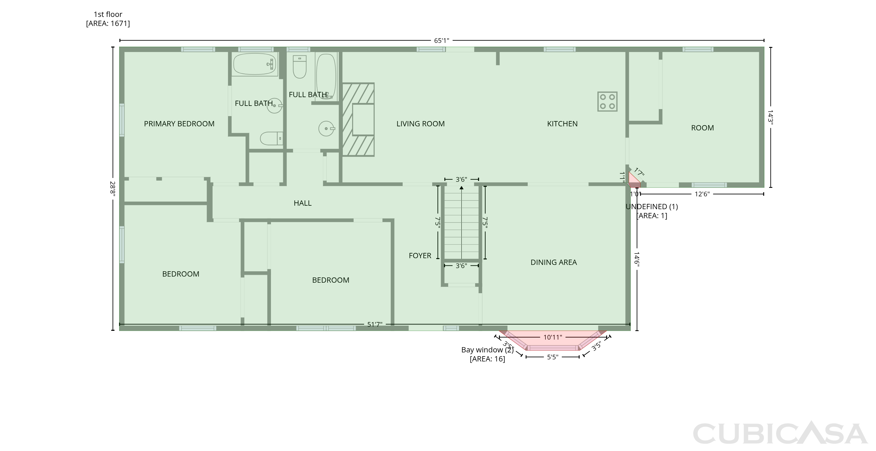 Second Floor of 5148 Clearview Dr, Winston Salem, NC
