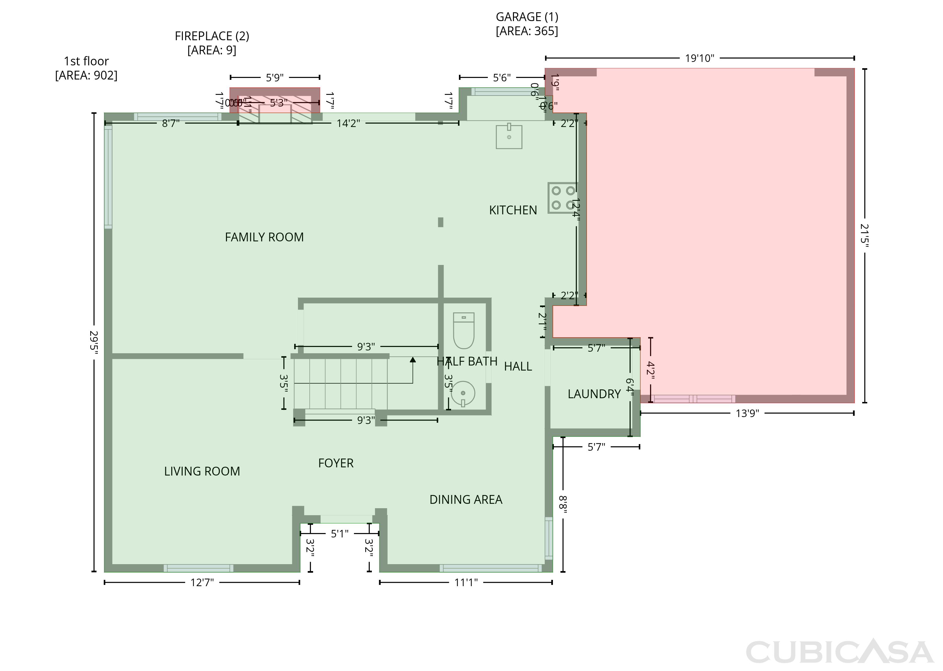Main Floor of 2804 Rice Dr, Rowlett, TX