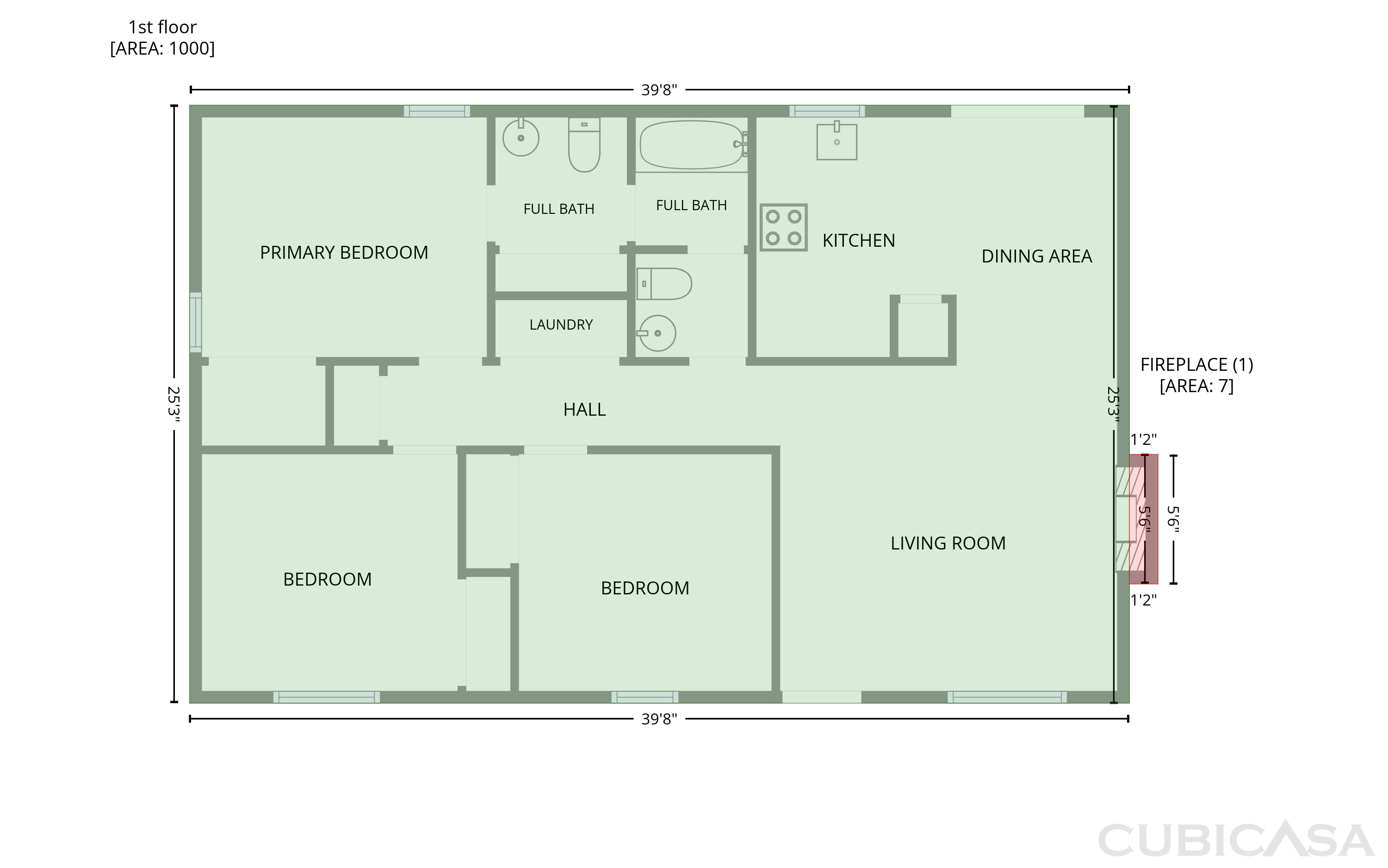 Main Floor of 128 Mill Creek Dr, Youngsville, NC