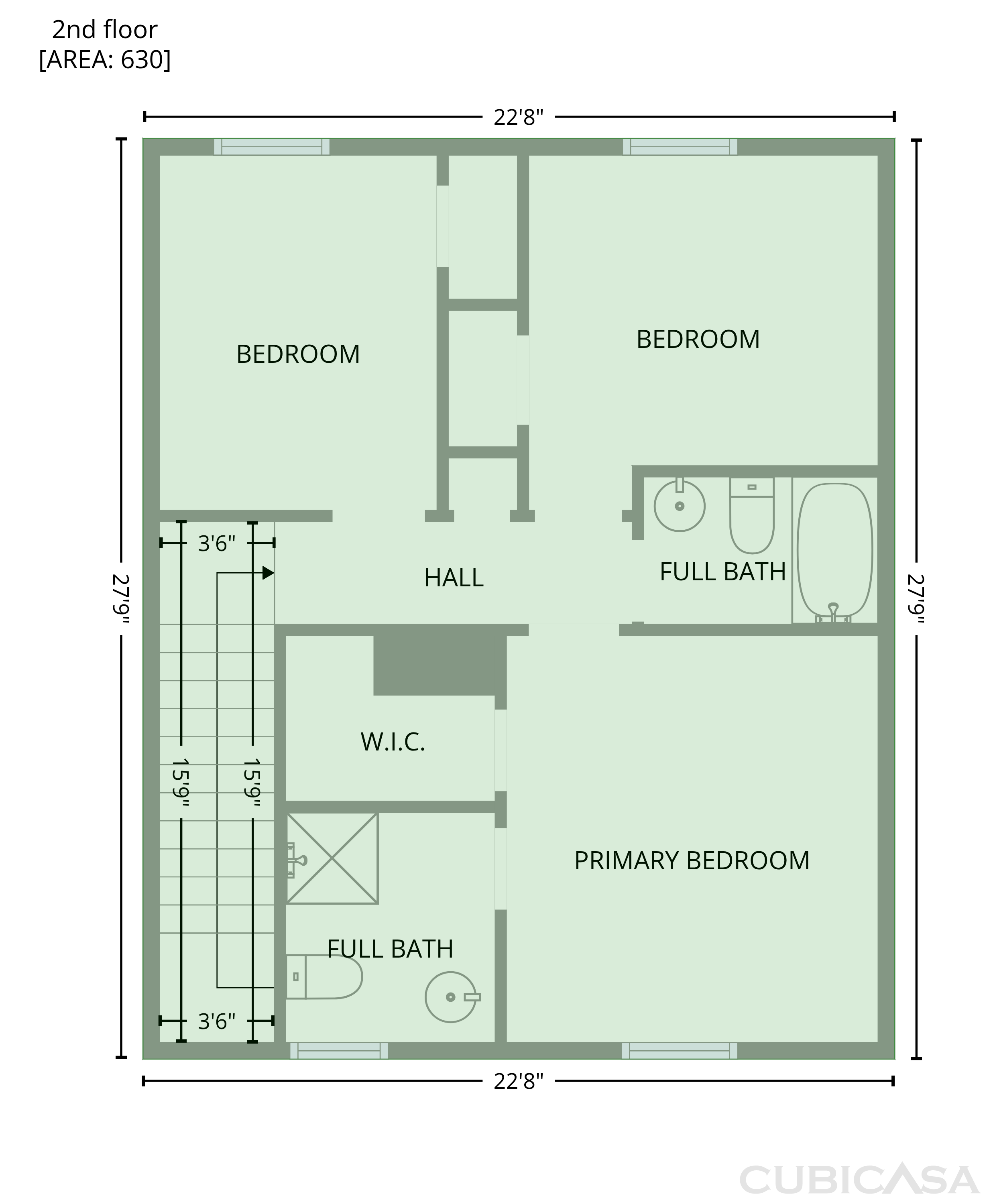 Second Floor of 825 Summerville Dr, Delaware, OH
