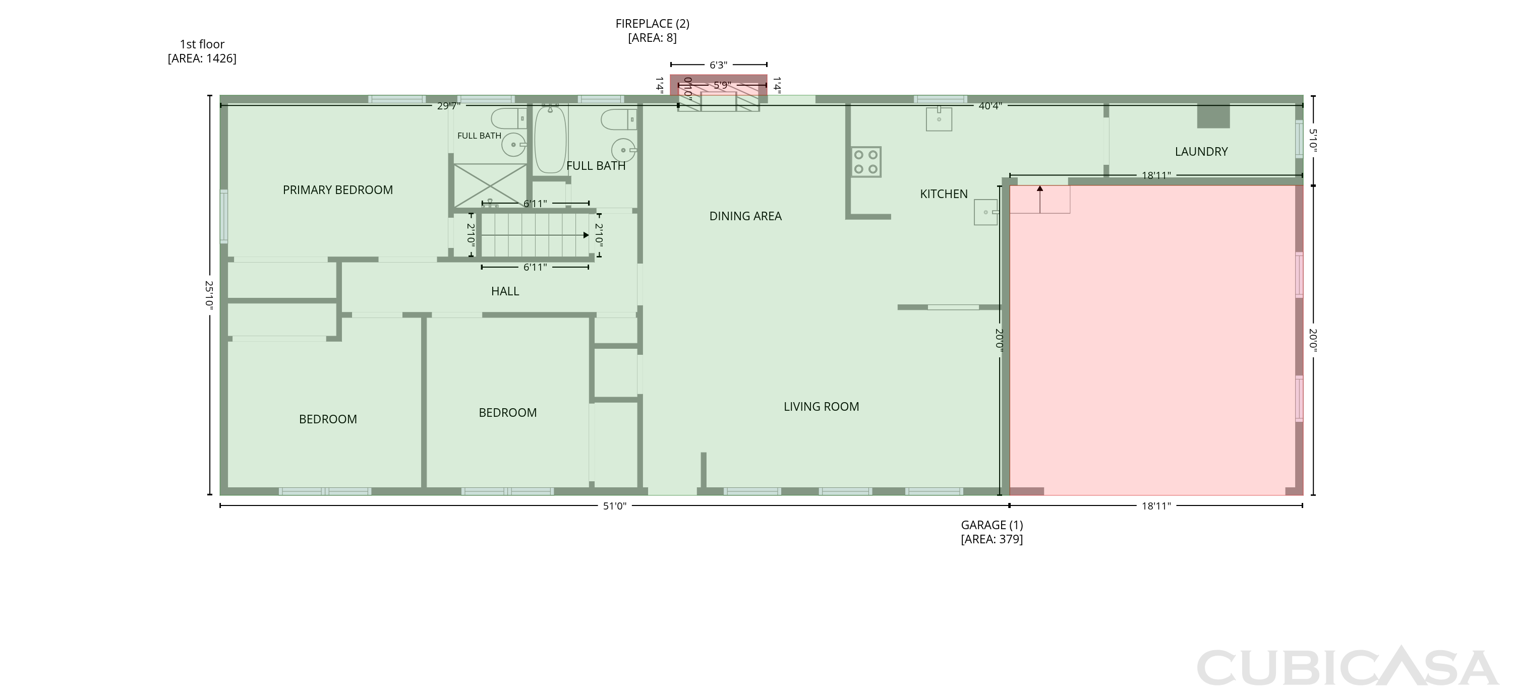Second Floor of 1653 E Kellogg Cir, Douglasville, GA