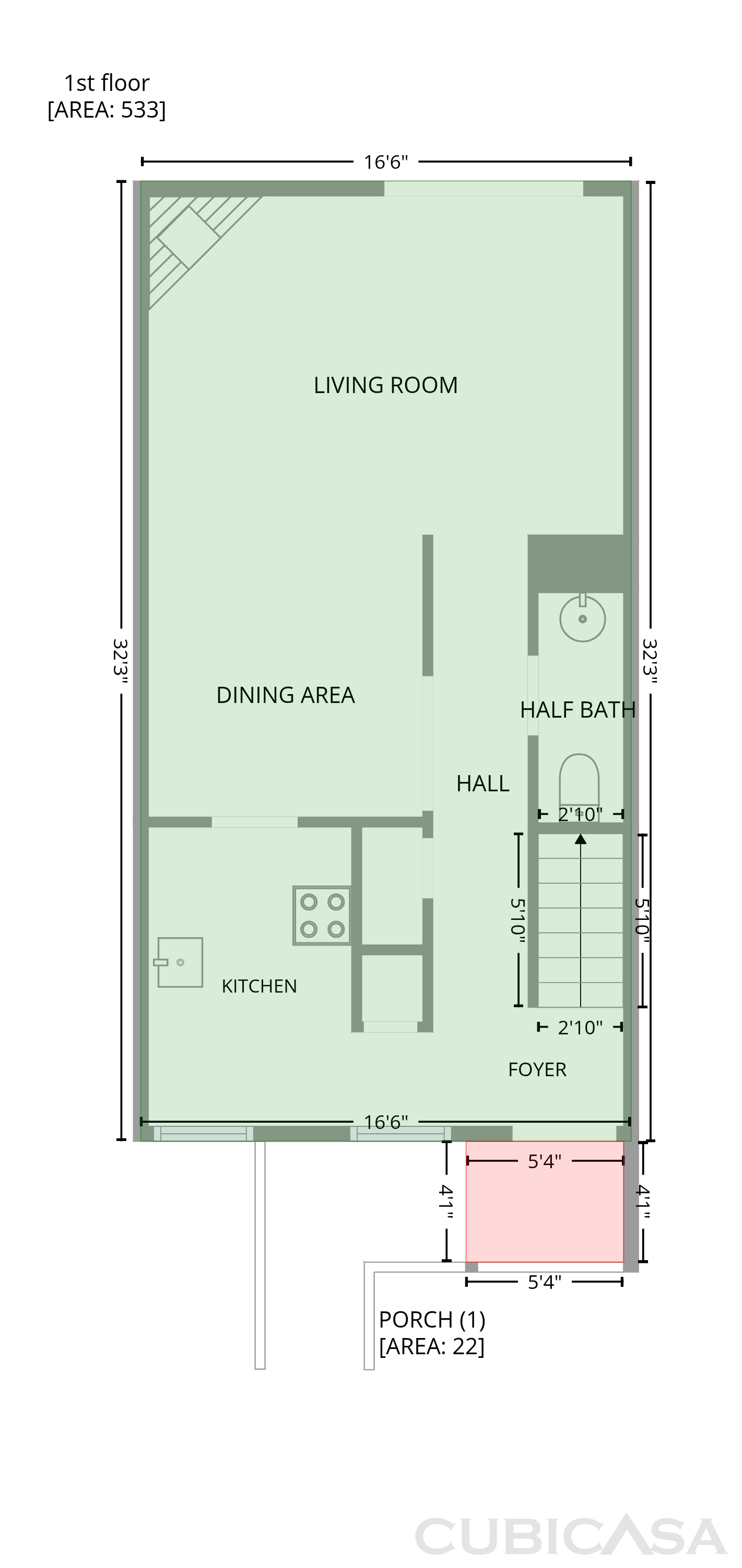 Main Floor of 6420 English Oaks Dr, Raleigh, NC