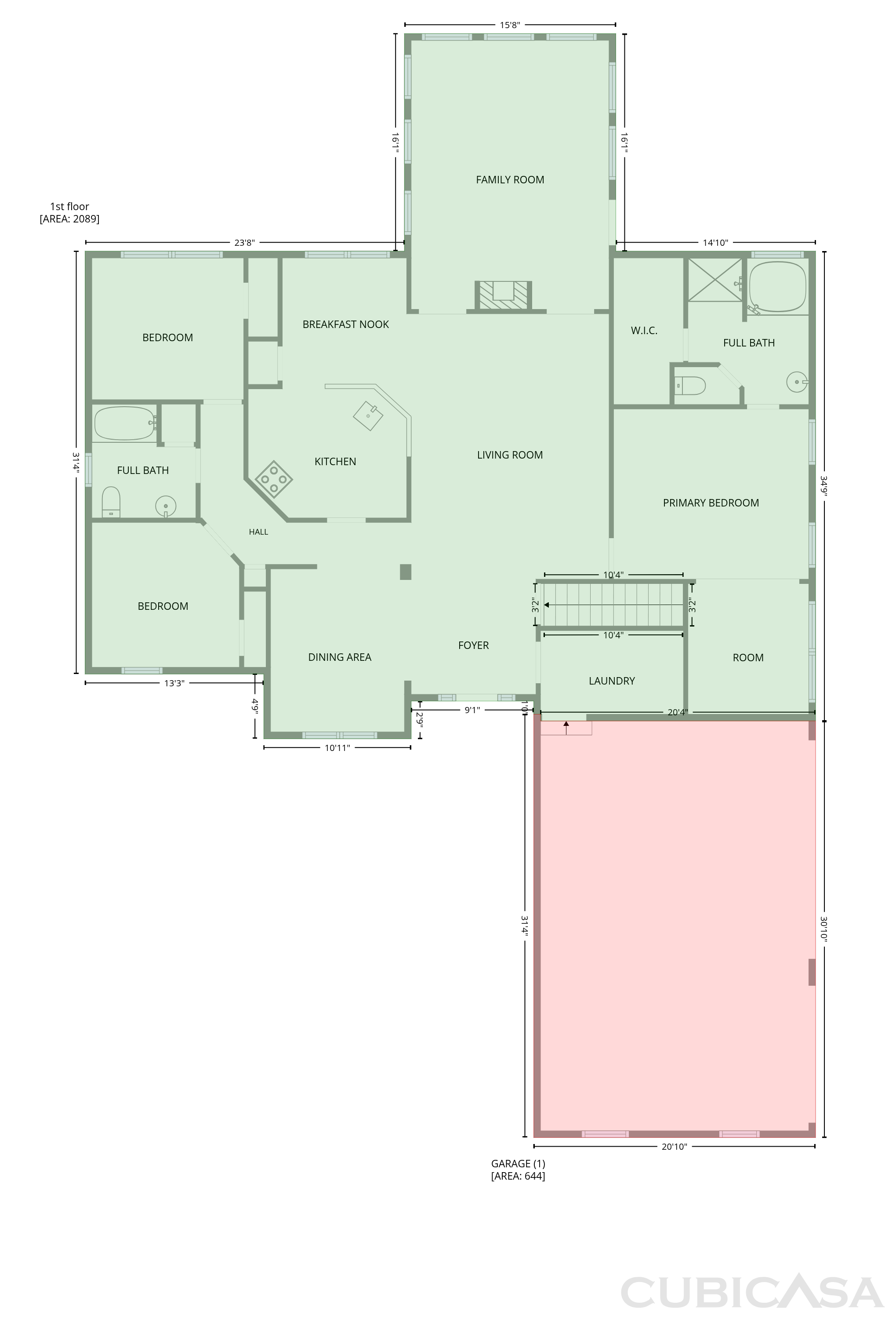 Second Floor of 807 Caleb Dr, Winder, GA