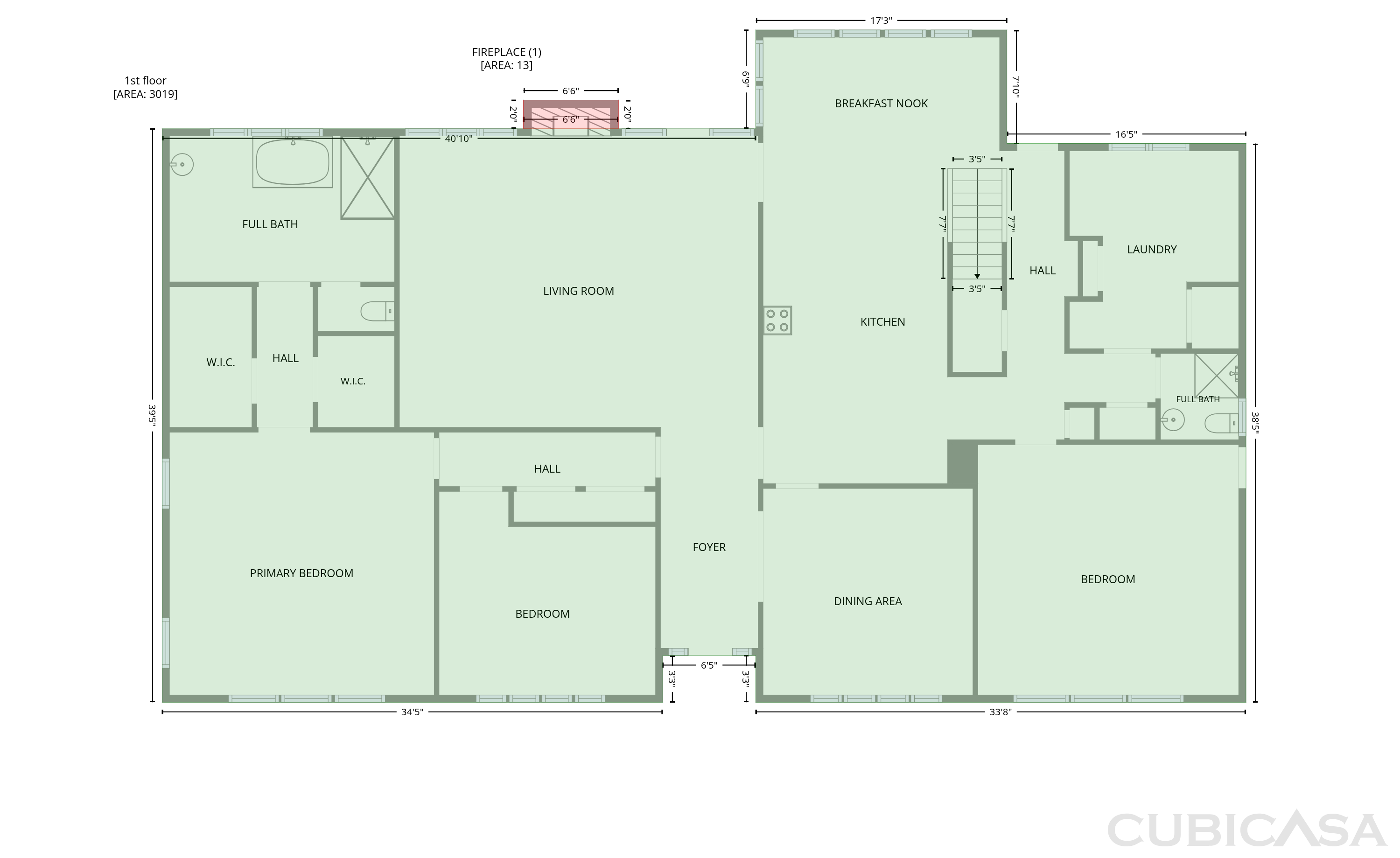 Main Floor of 3111 Collard Rd, Arlington, TX