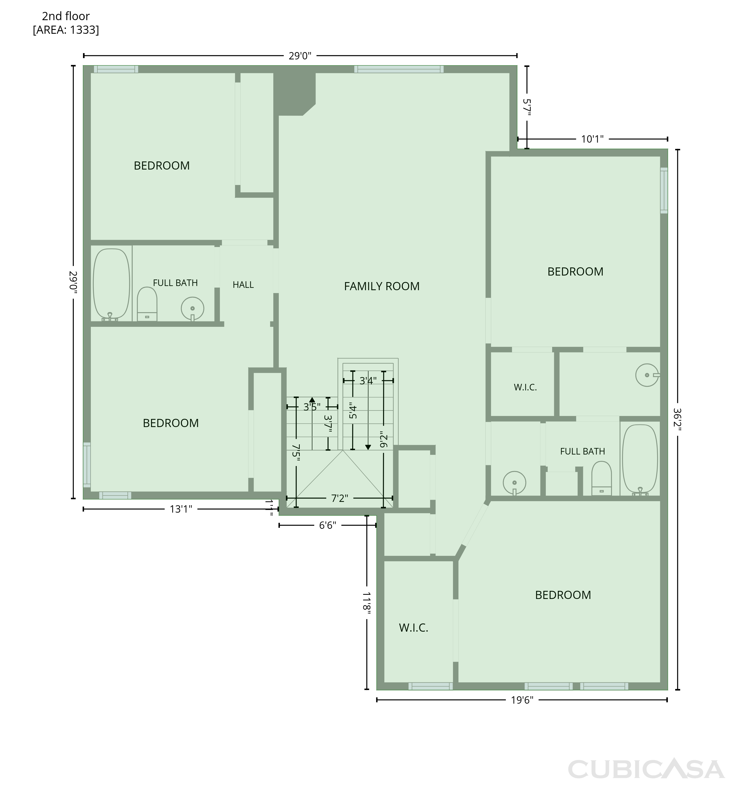 Second Floor of 1476 Park Crest Dr, Crowley, TX
