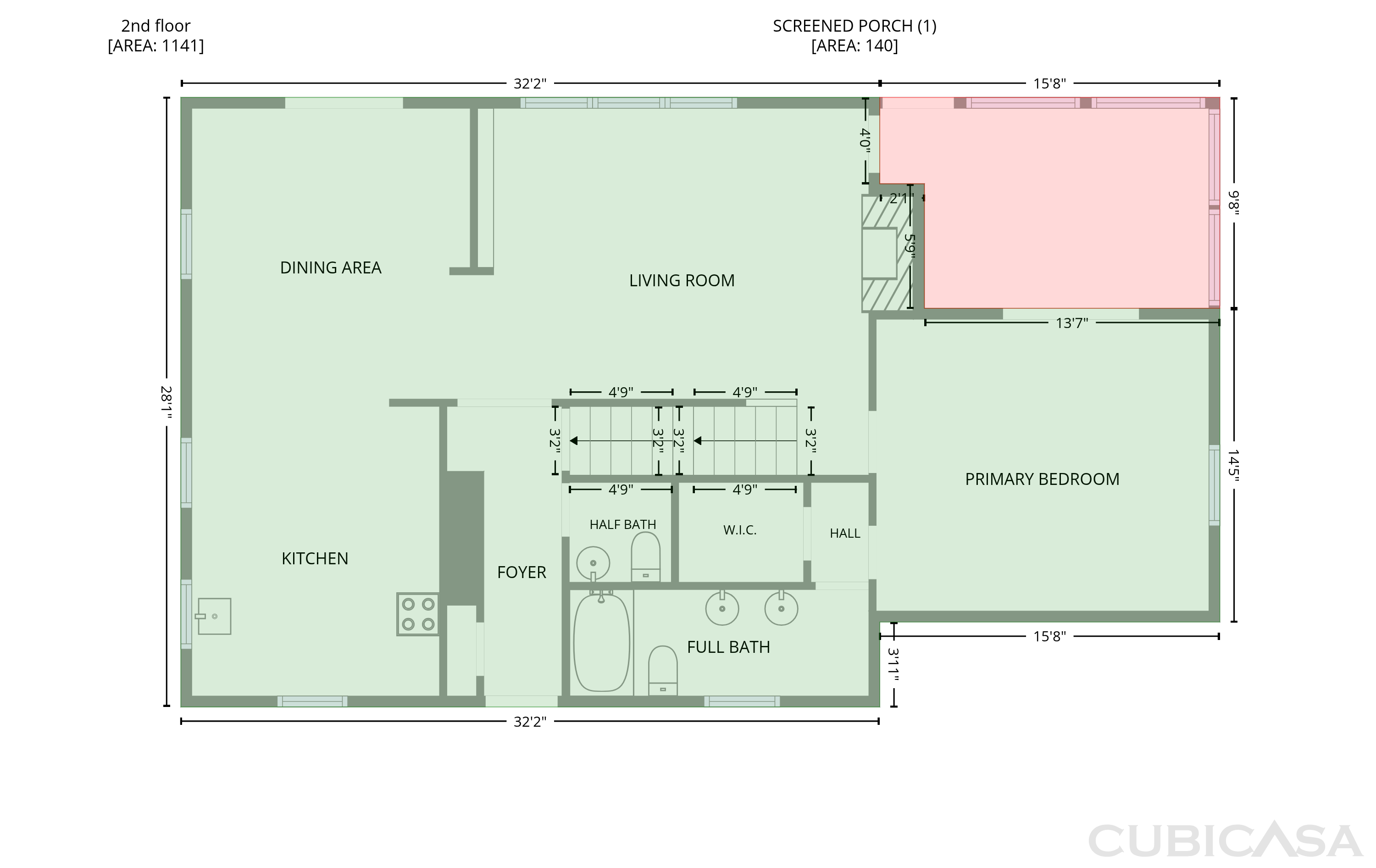 Third Floor of 399 N Victoria Rd, Woodstock, GA