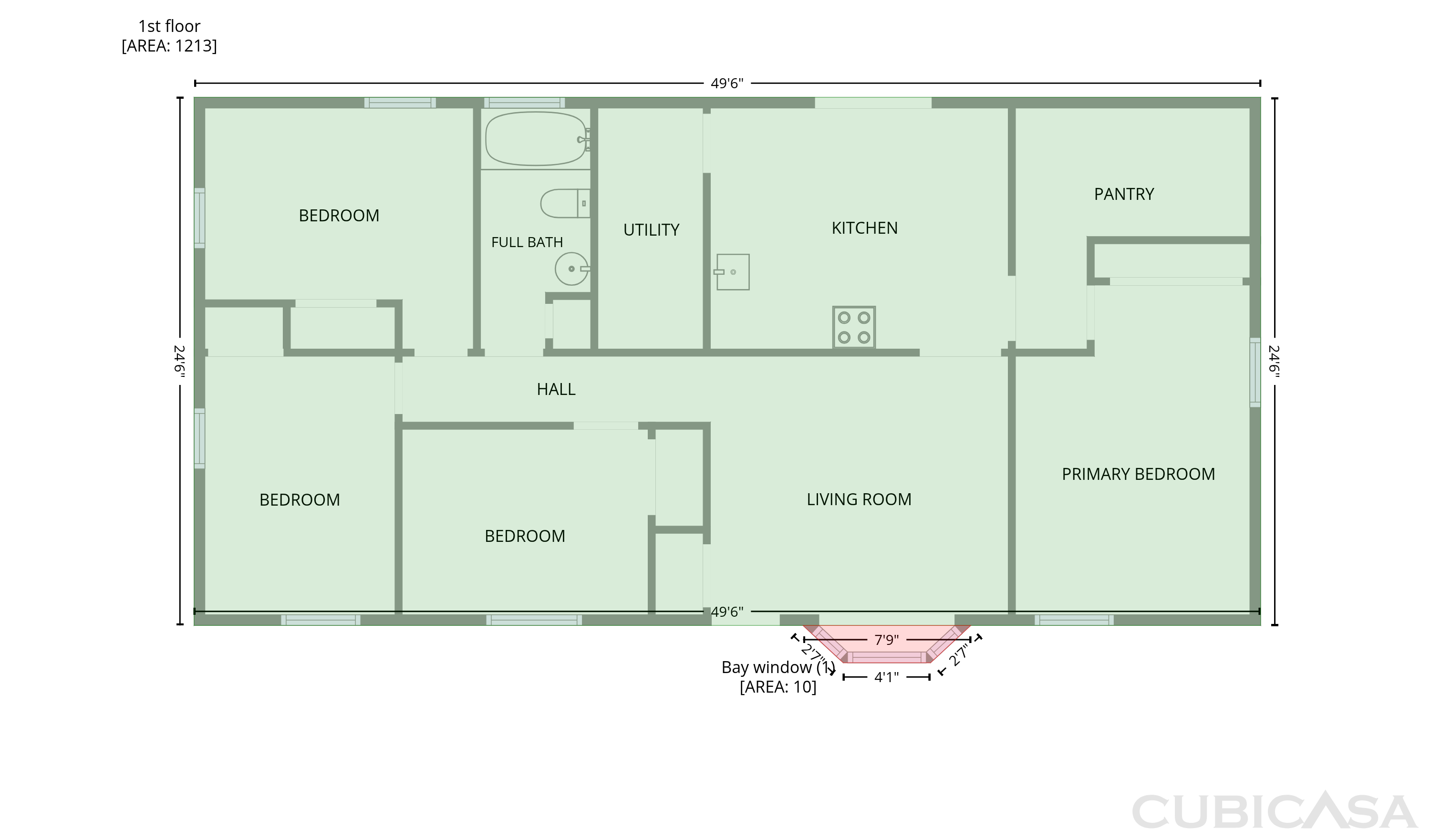 Main Floor of 6436 Kathy Dr, High Ridge, MO