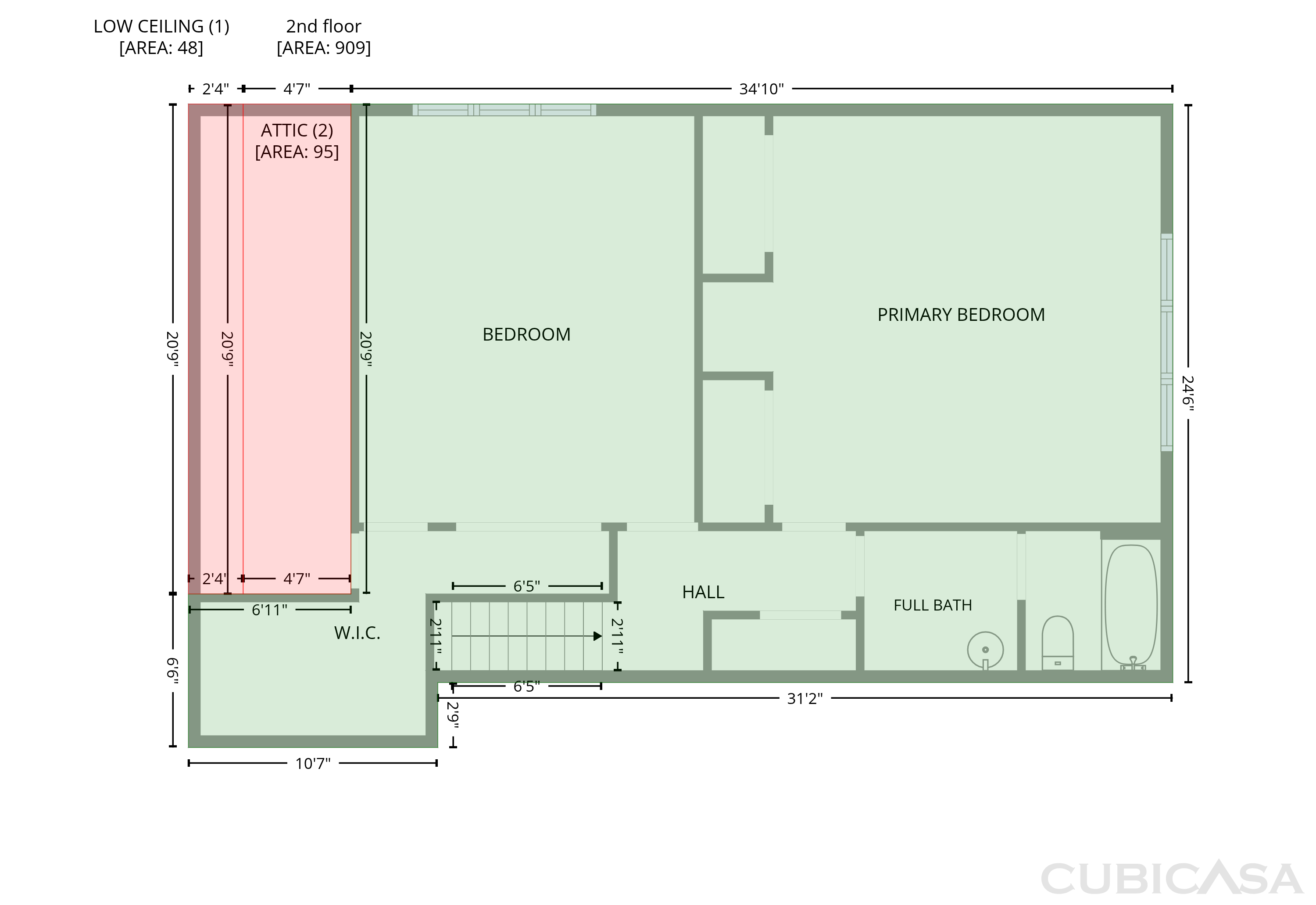 Second Floor of 7022 Quail Hill Rd, Charlotte, NC