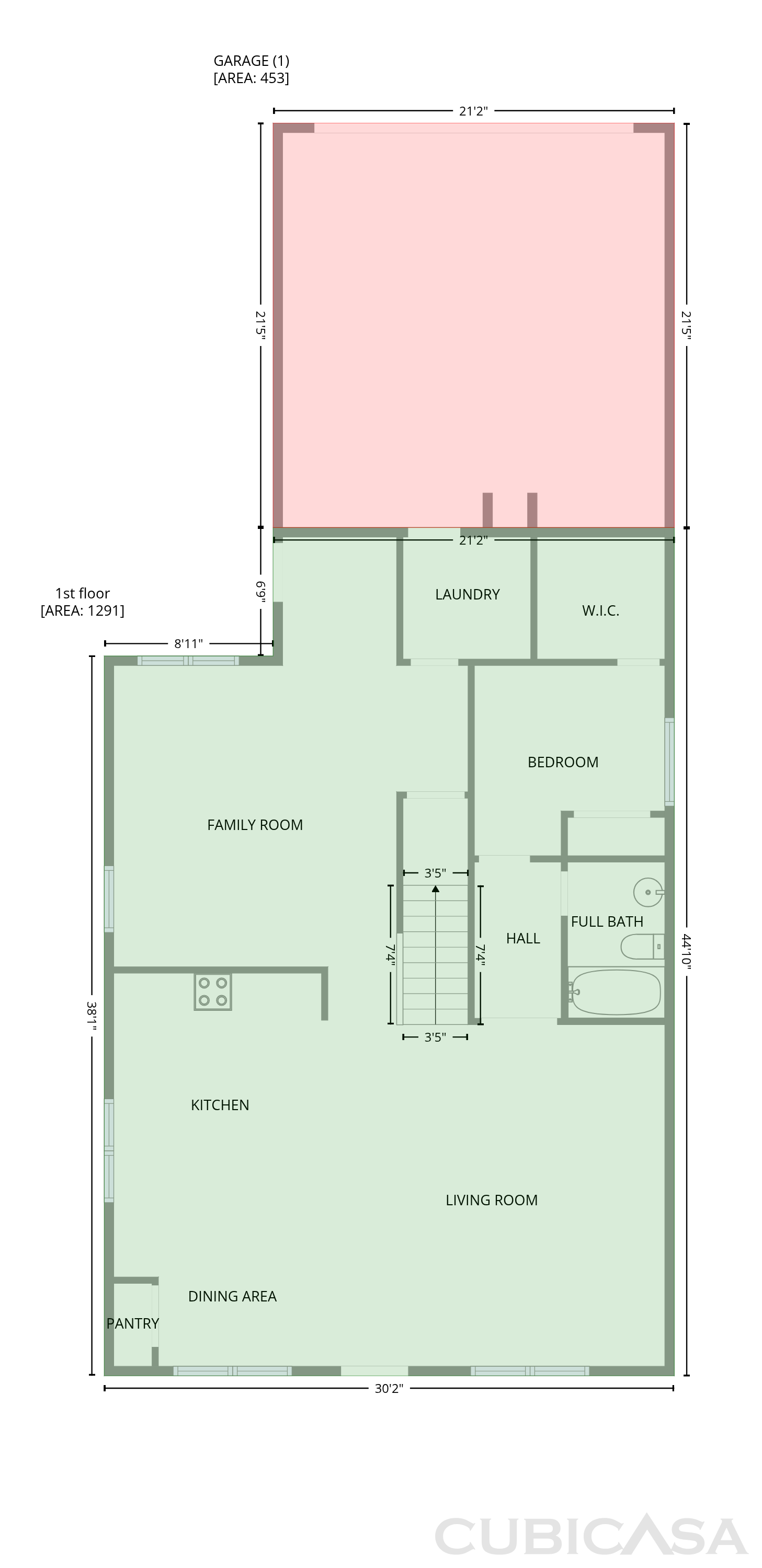 Main Floor of 22524 N Davis Way, Maricopa, AZ