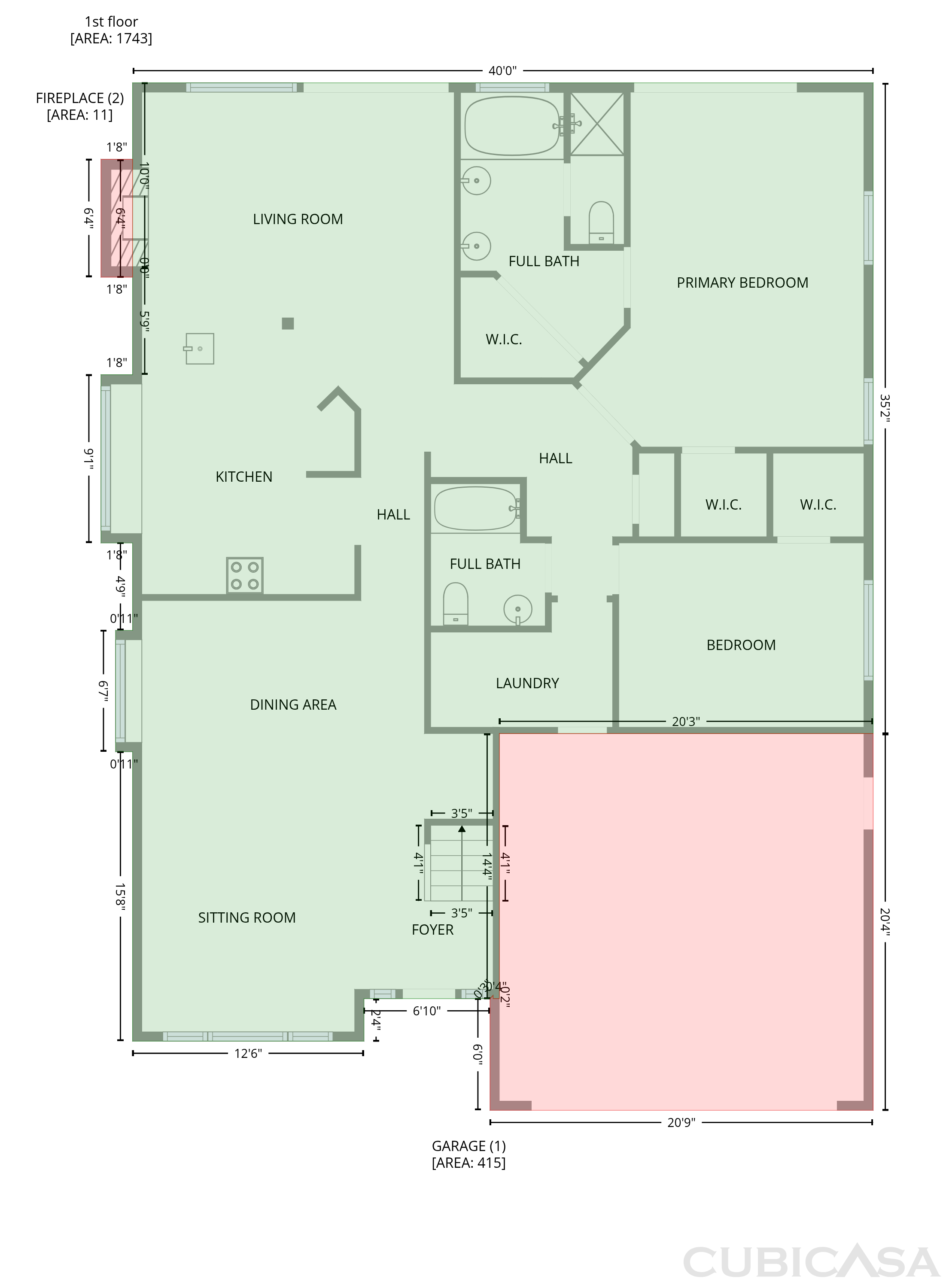 Main Floor of 3303 Deaver Dr, Corona, CA