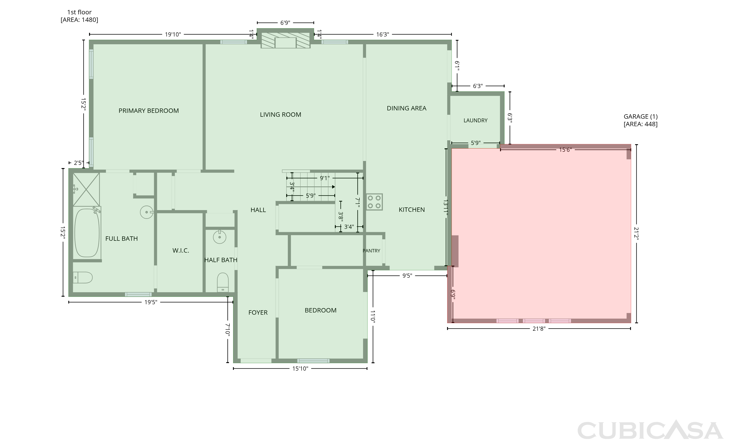 Main Floor of 1919 E Kelsey Ln, Stillwater, OK