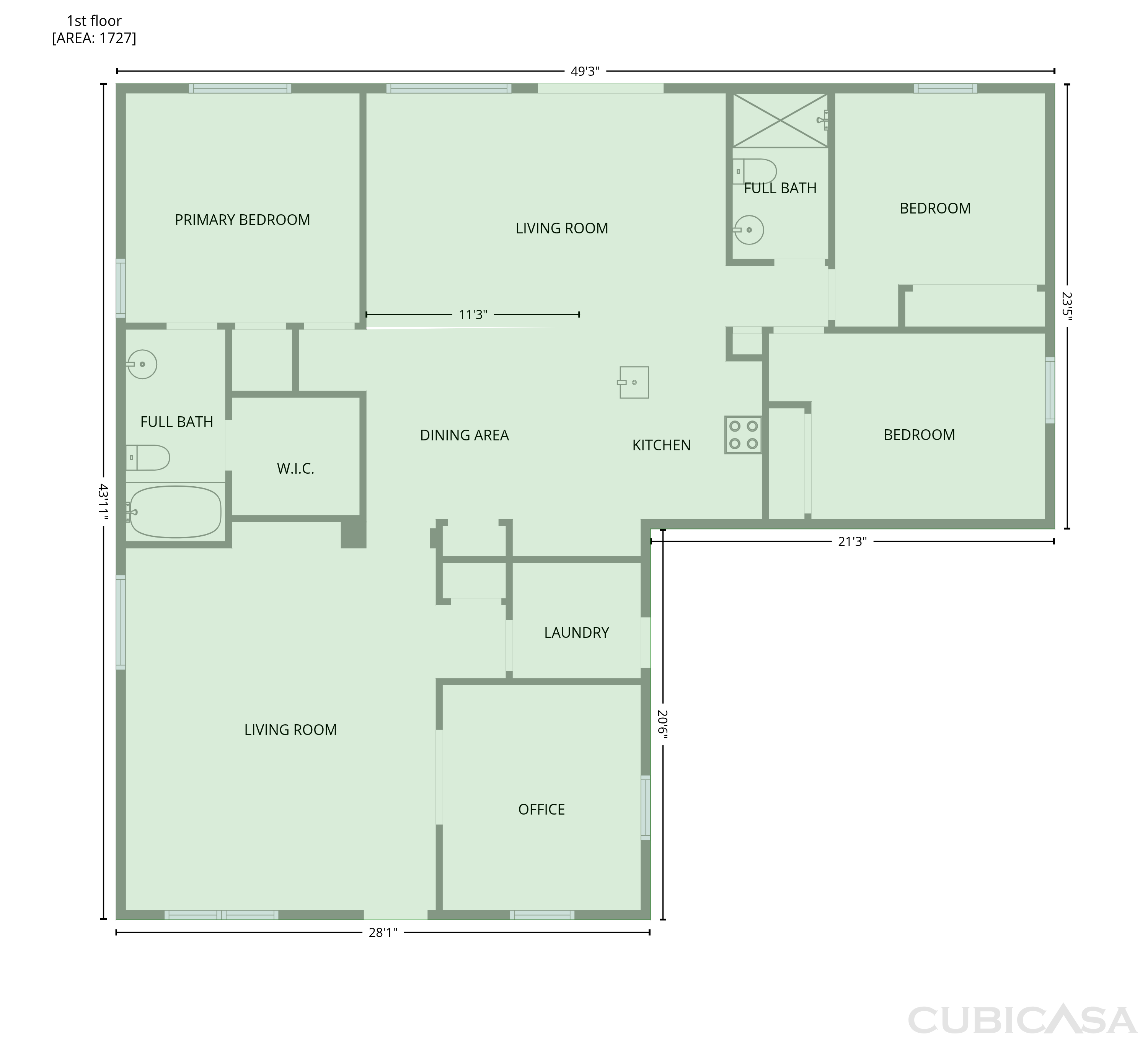 Main Floor of 8460 Orchard Creek Way, Elk Grove, CA