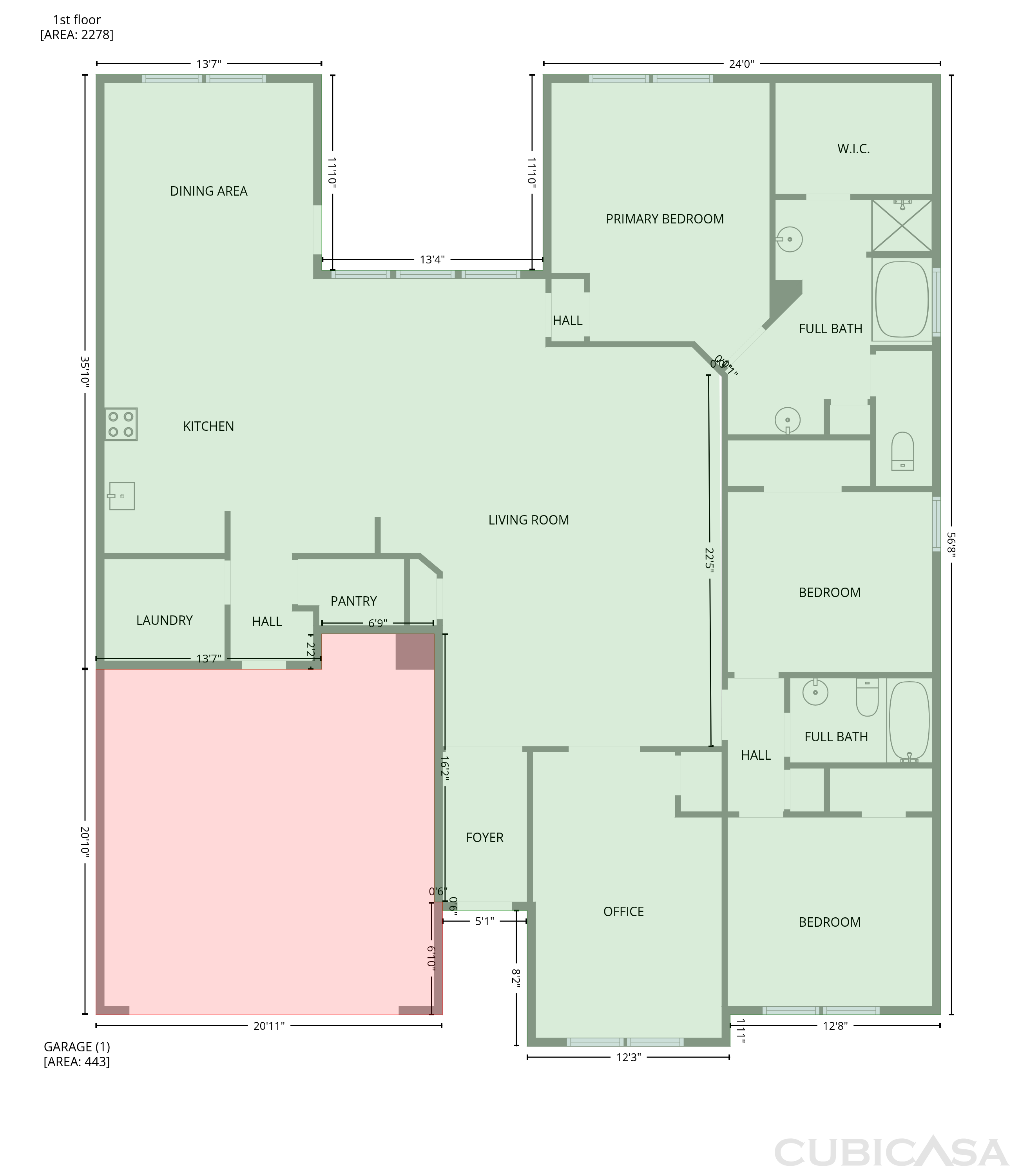 Main Floor of 1631 Glade Meadows Dr, Joshua, TX