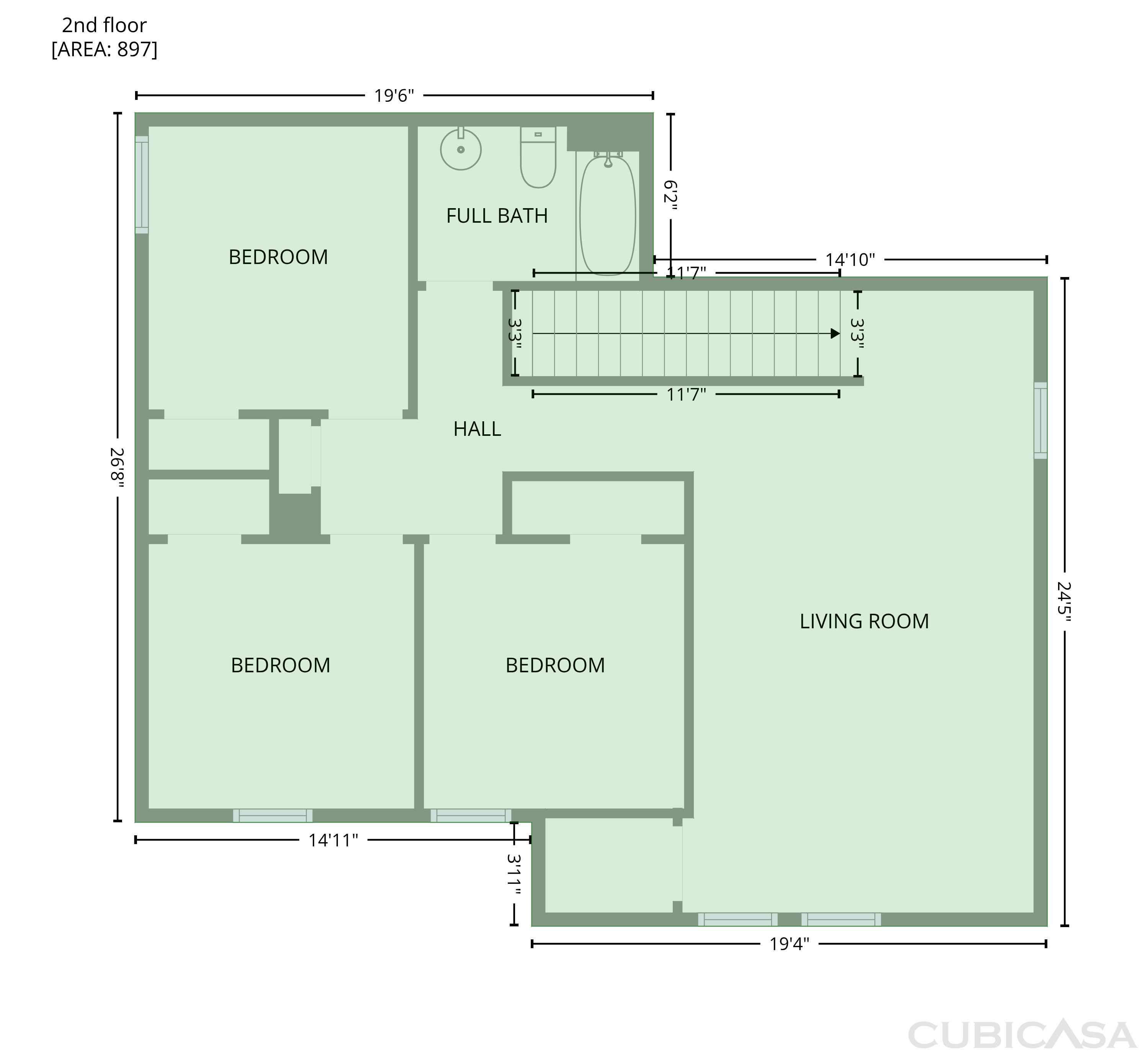 Second Floor of 113 Amy Aly, San Antonio, TX