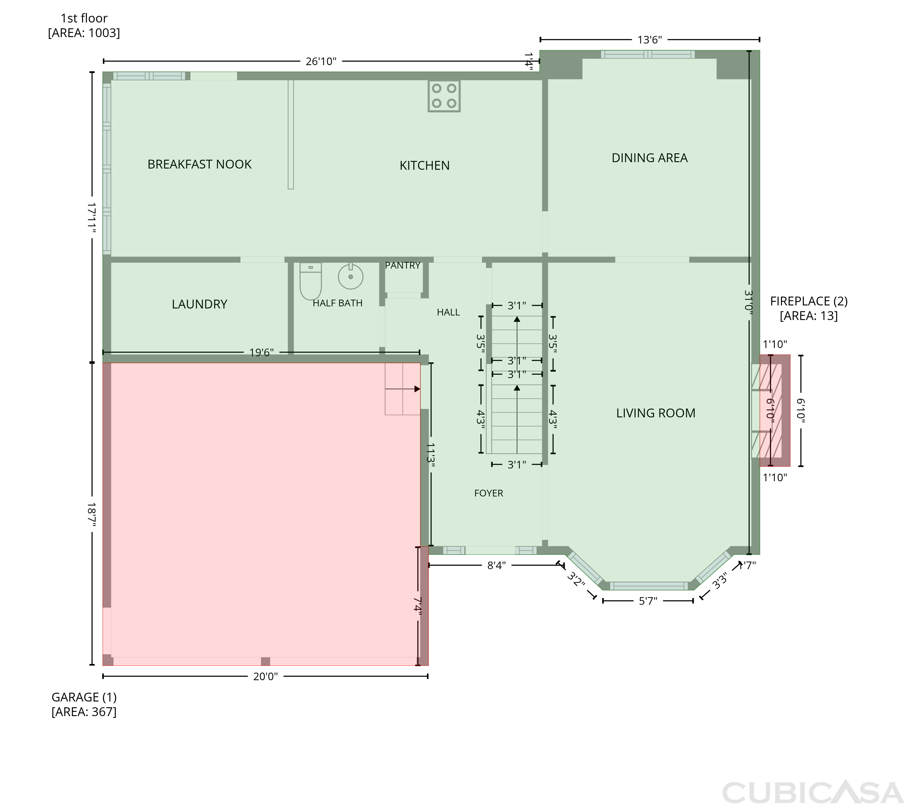 Second Floor of 3795 Churchill Dr, Marietta, GA