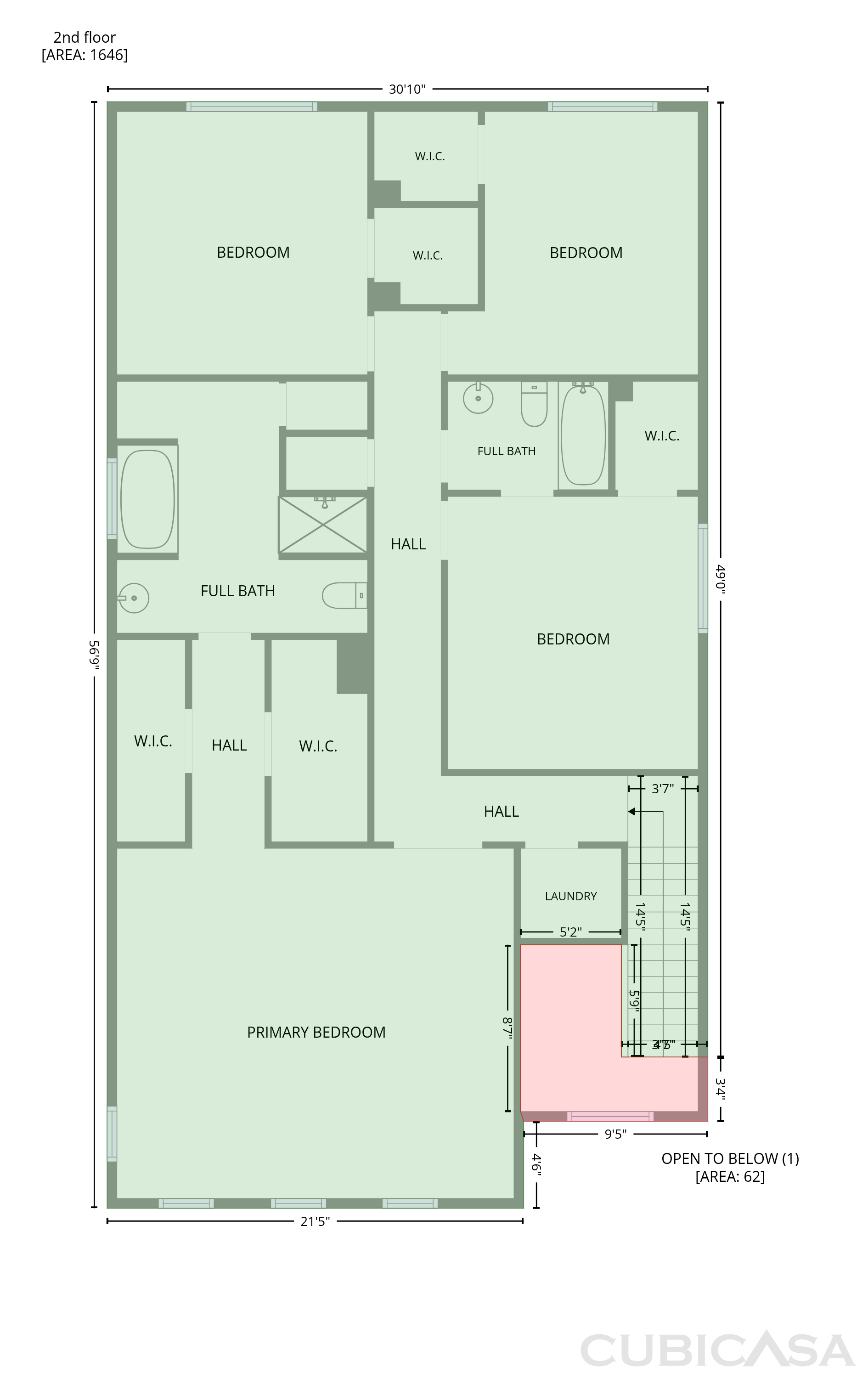 Second Floor of 2769 Trebek Ct, McDonough, GA