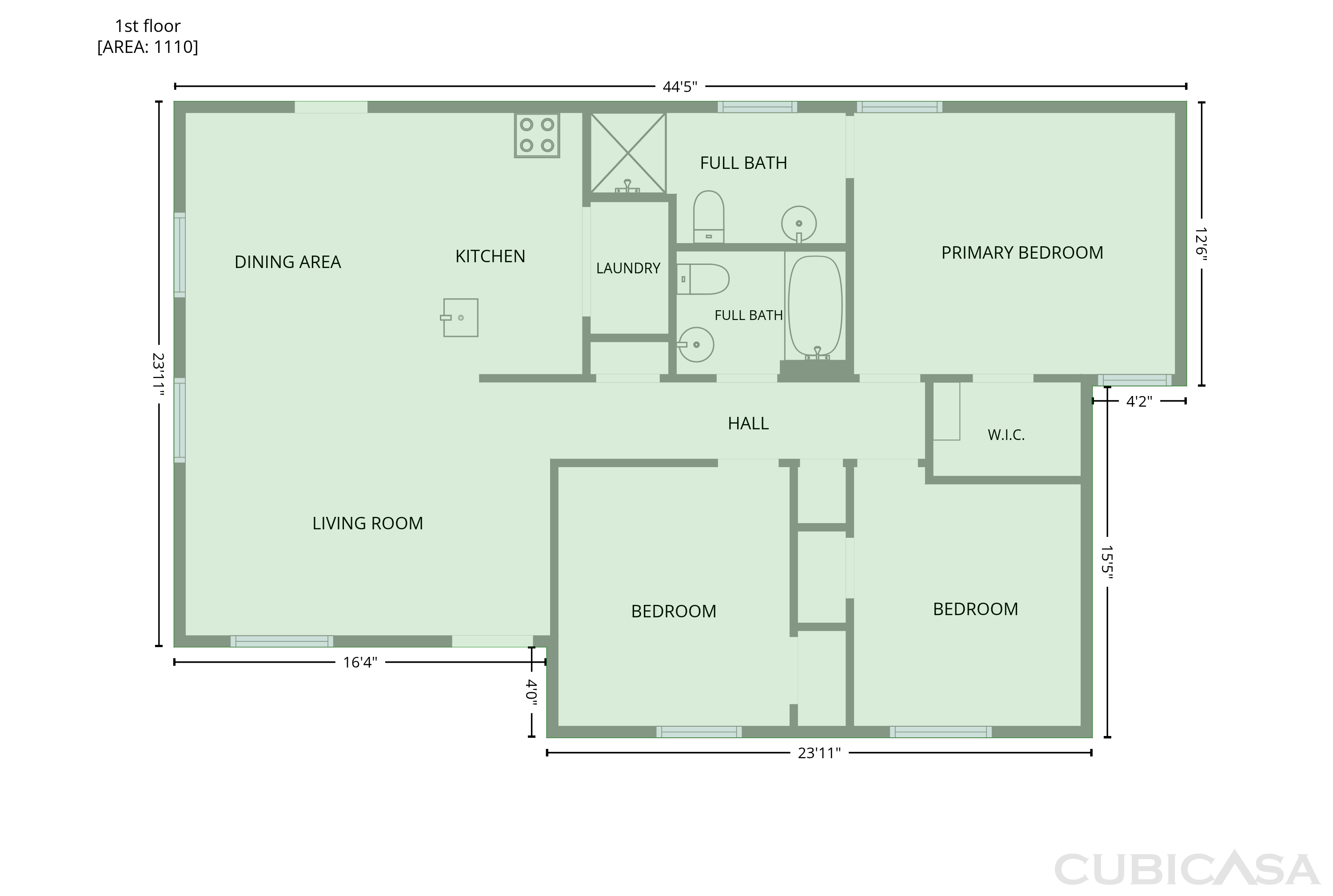 Main Floor of 810 Hill Top Cir, Sanford, NC