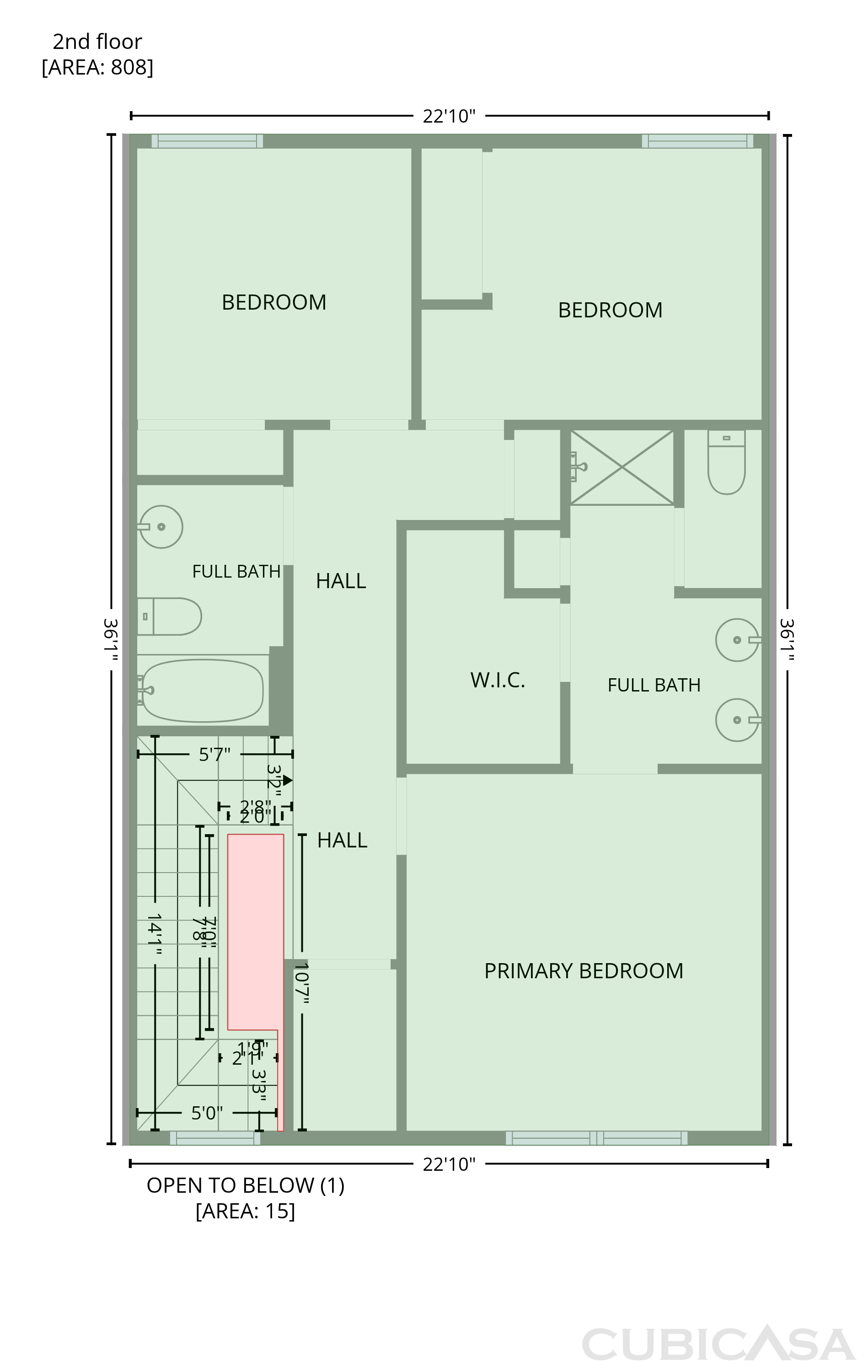 Second Floor of 16271 Bolling Dr, Denver, CO