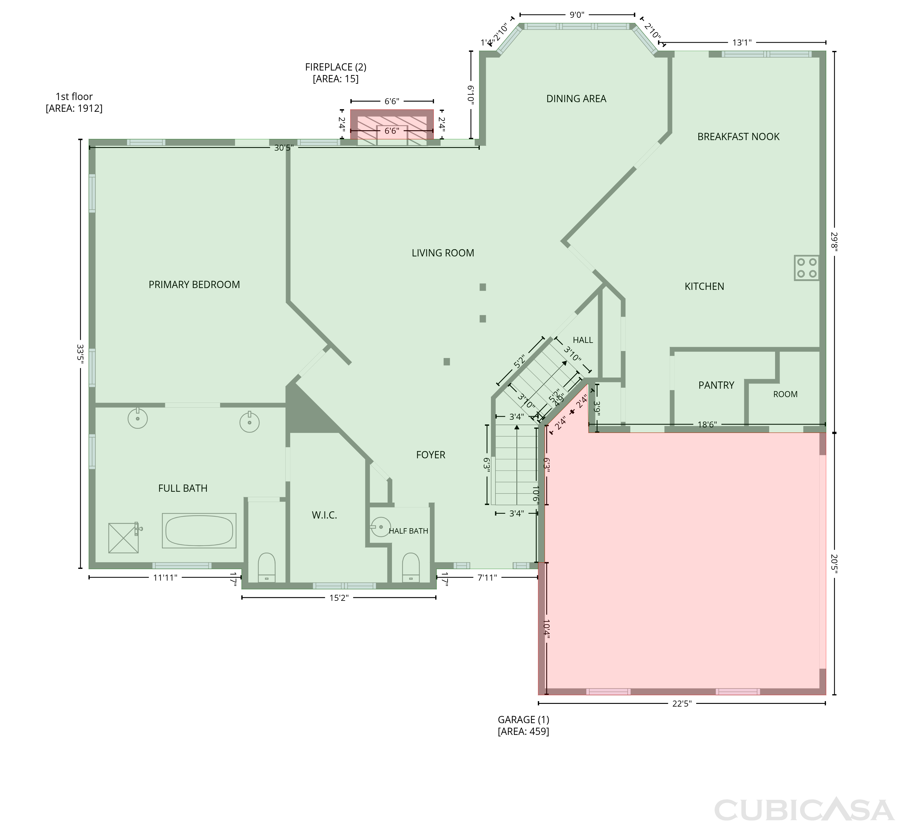 Second Floor of 3320 Sweetwater Dr, Cumming, GA