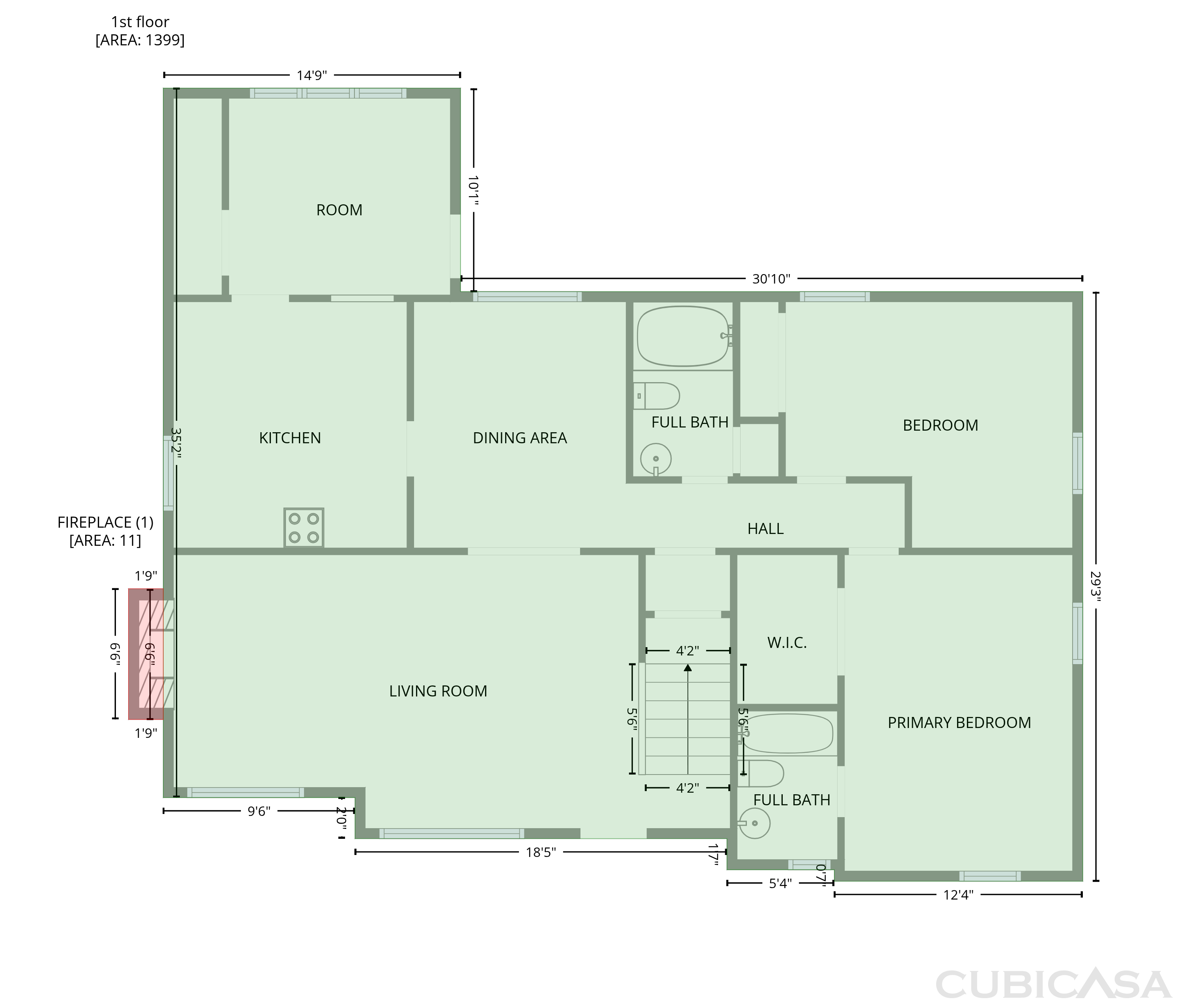Main Floor of 170 Cannon Dale Rd, Columbia, SC