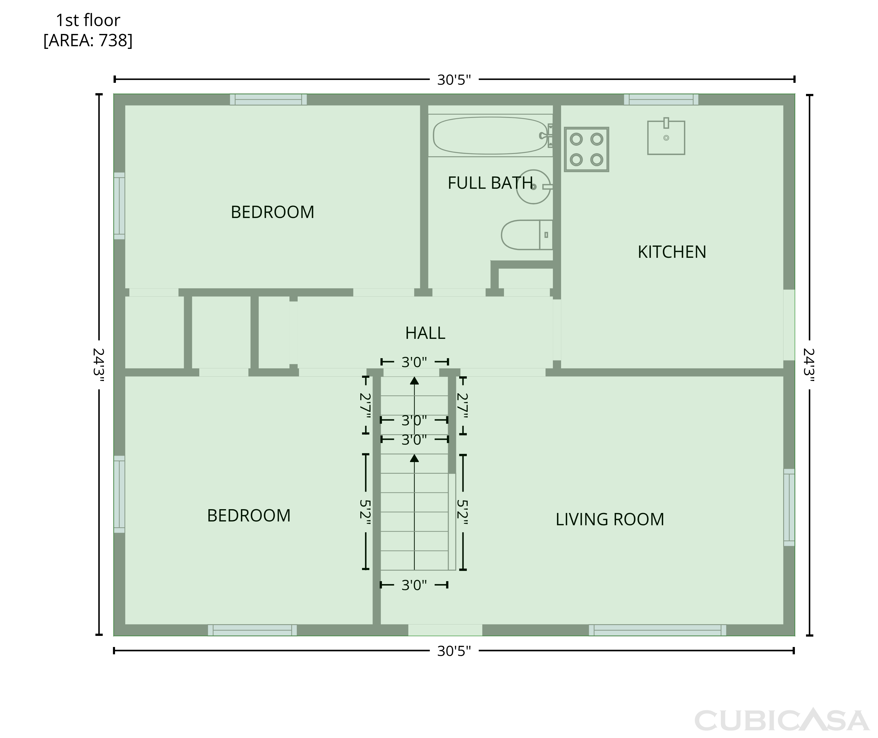 Second Floor of 128 Catherine Ave, Mahwah, NJ