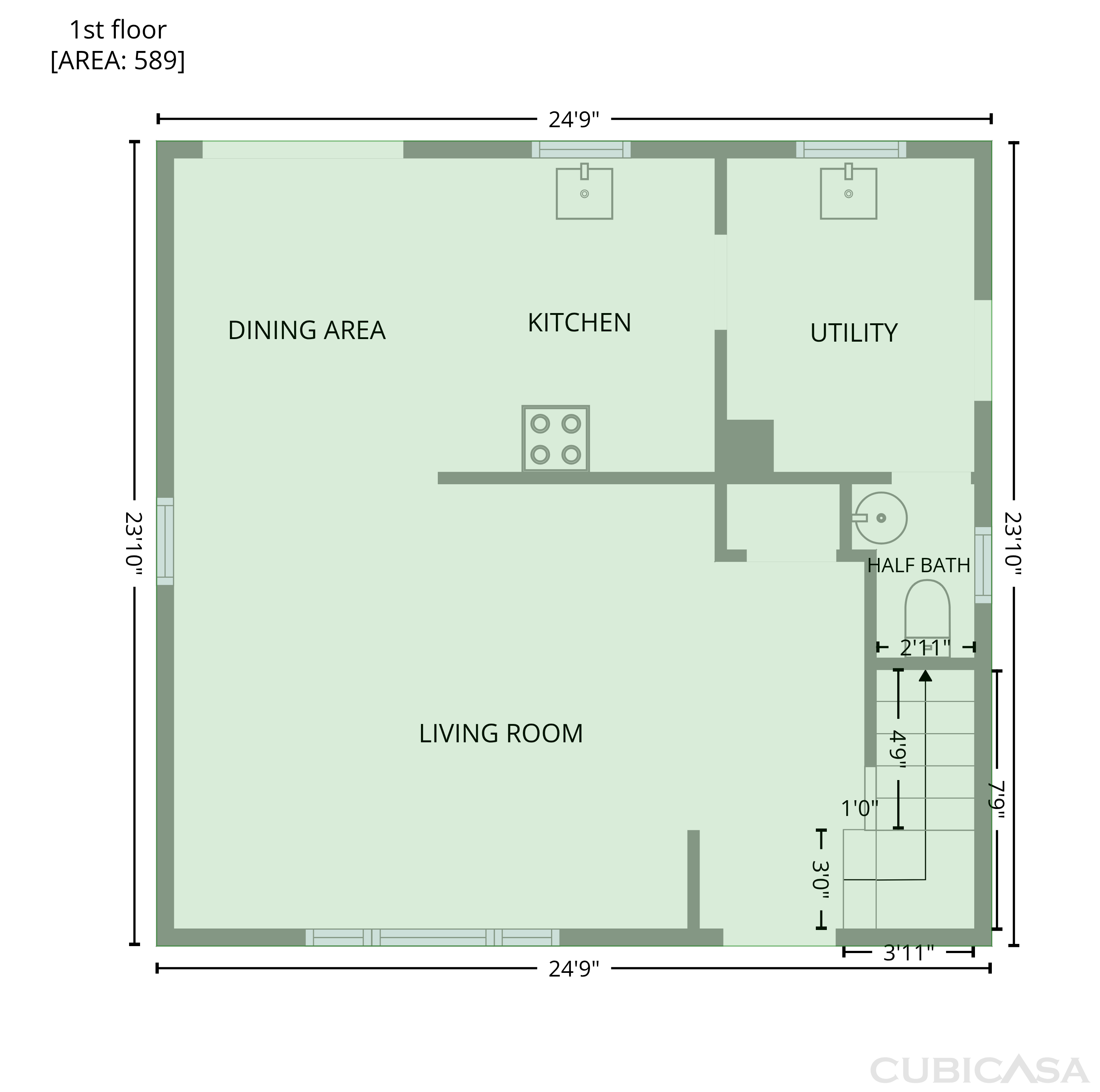 Main Floor of 234 Paxton Rd, Eastlake, OH