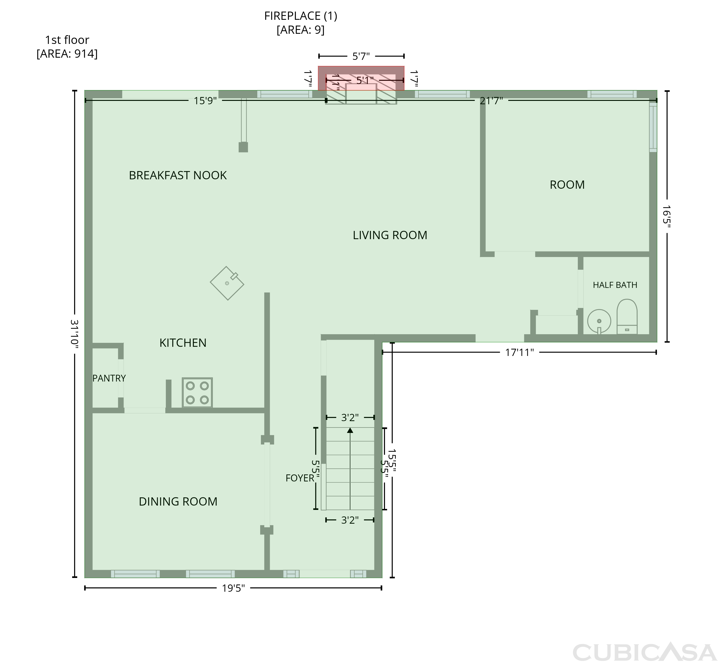 Main Floor of 2003 Isabela Ct, Summerville, SC