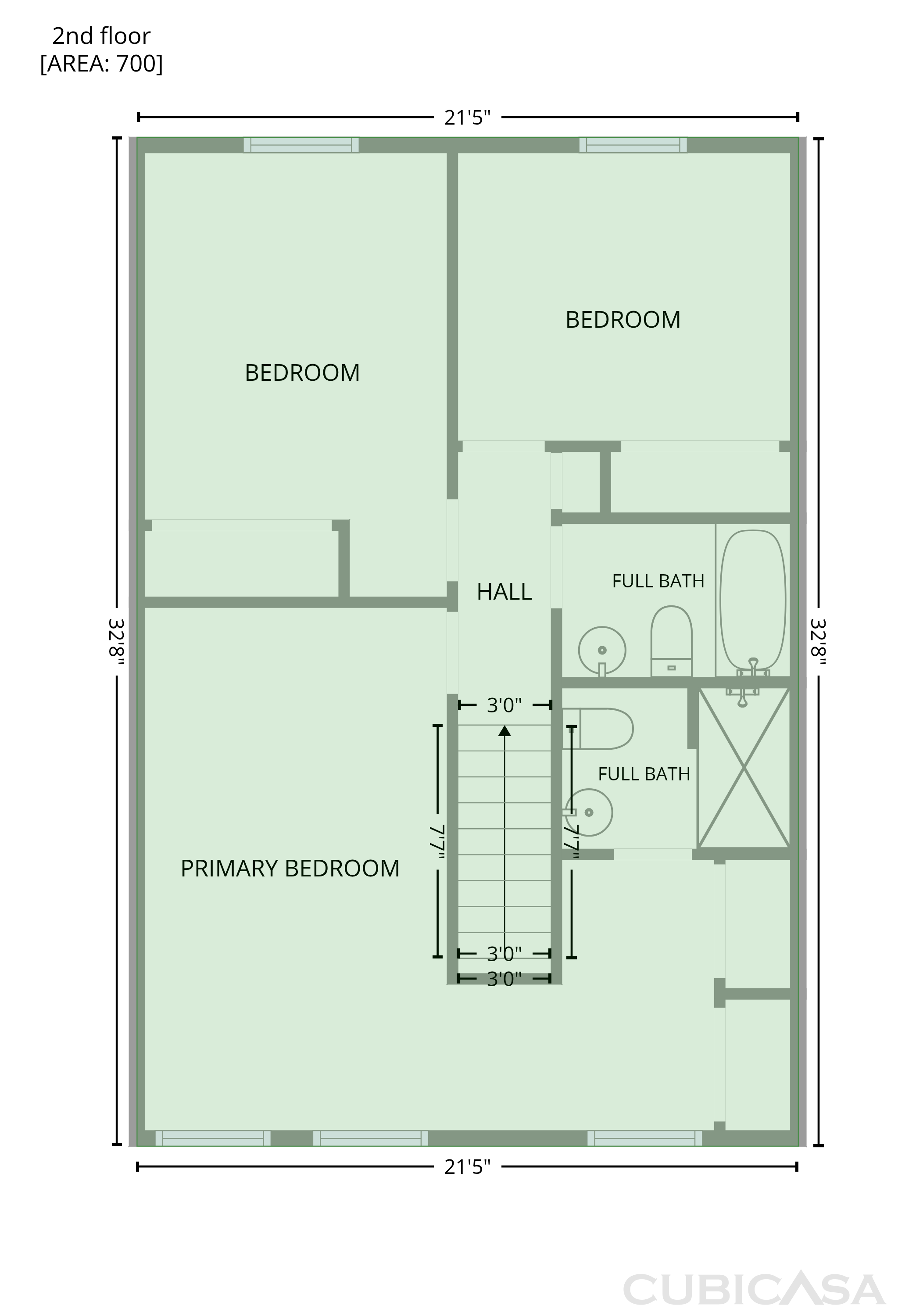 Second Floor of 706 Kaplan Ct, Hyattsville, MD