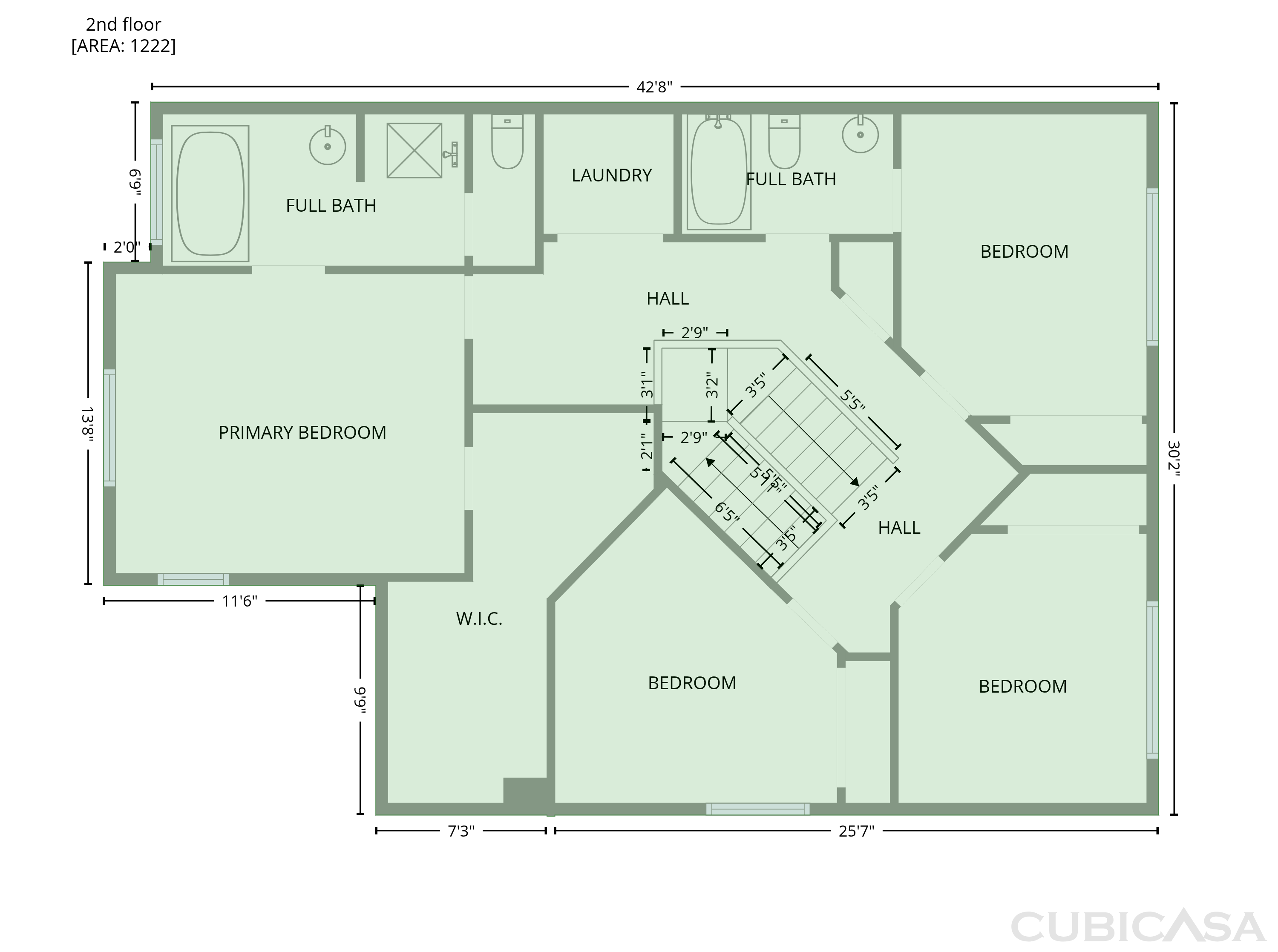 Second Floor of 1242 Heritage Way, Covina, CA