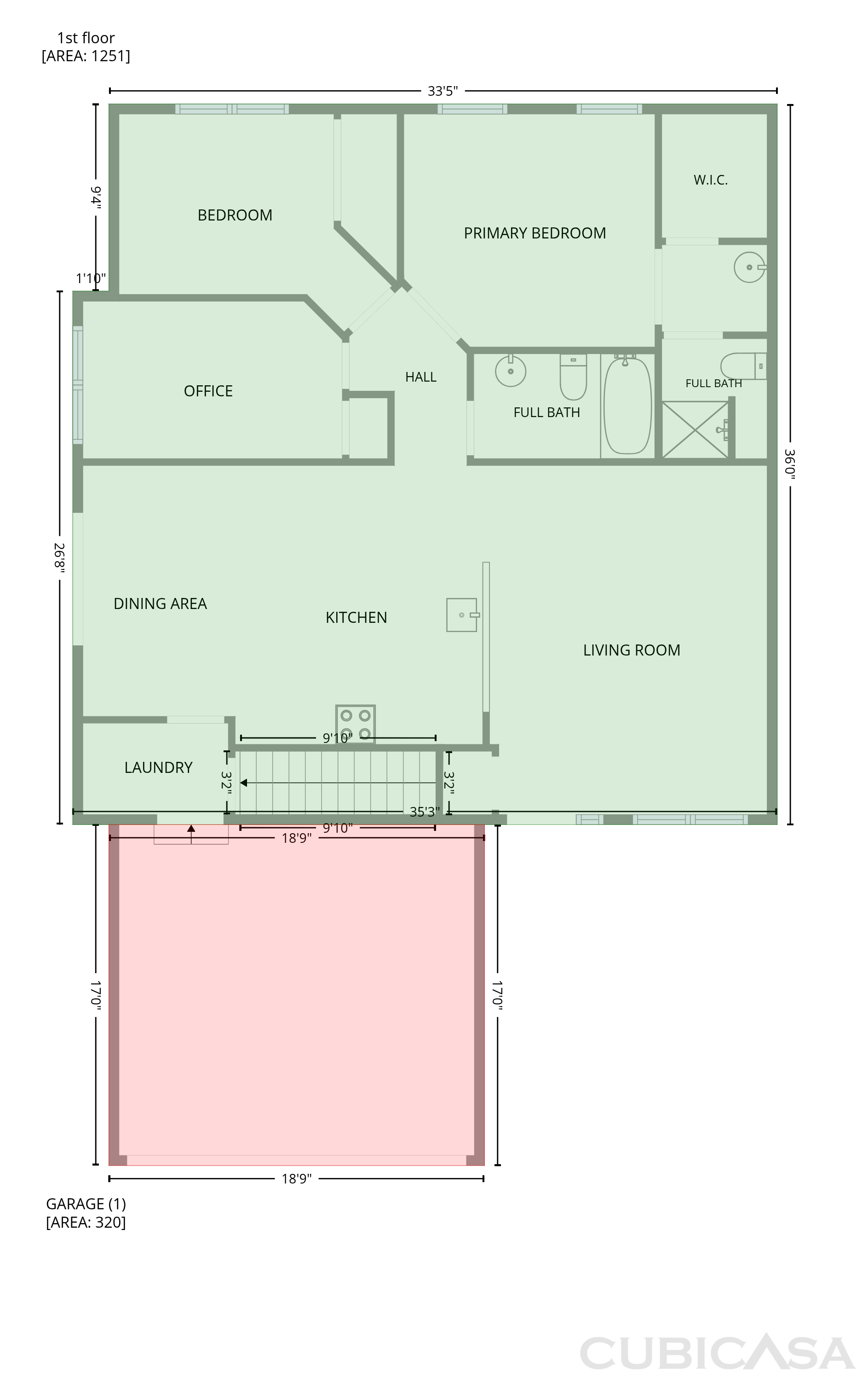 Second Floor of 1823 Kingsbury Rd, Washington, IL
